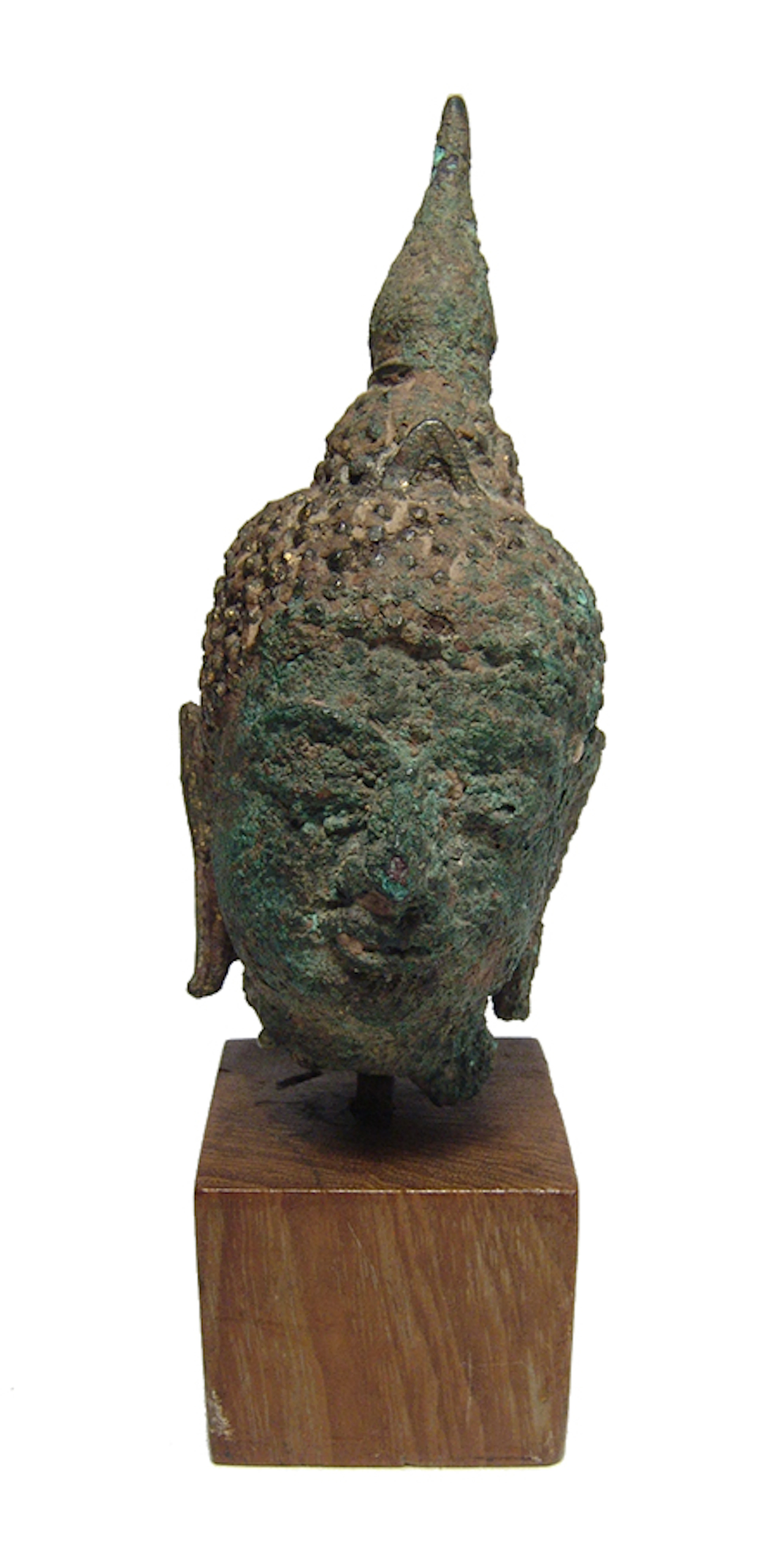 A nice Sukhothai Period head of Buddha from Thailand