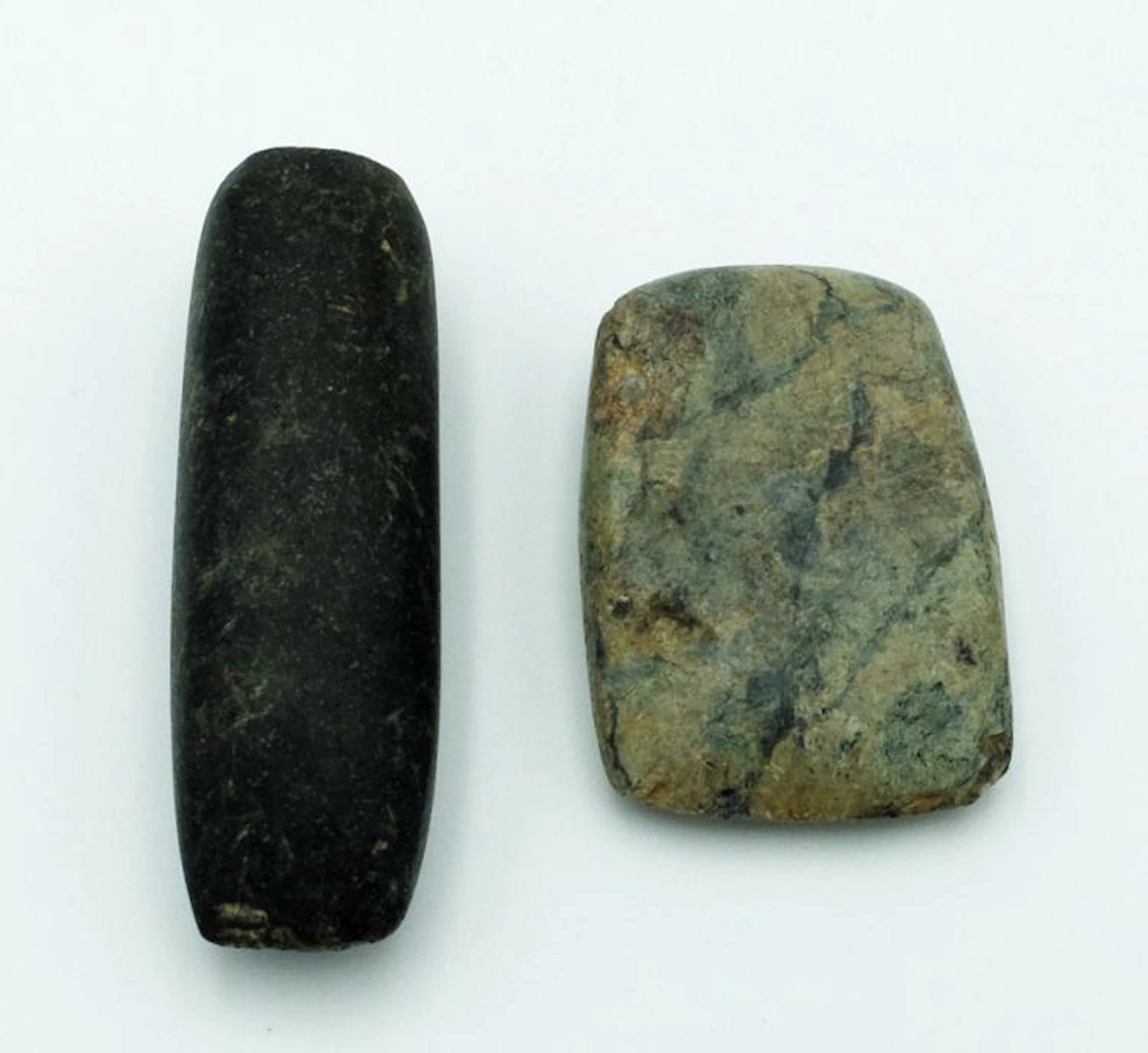 Pair of fine Pre-Columbian stone celts from Mexico