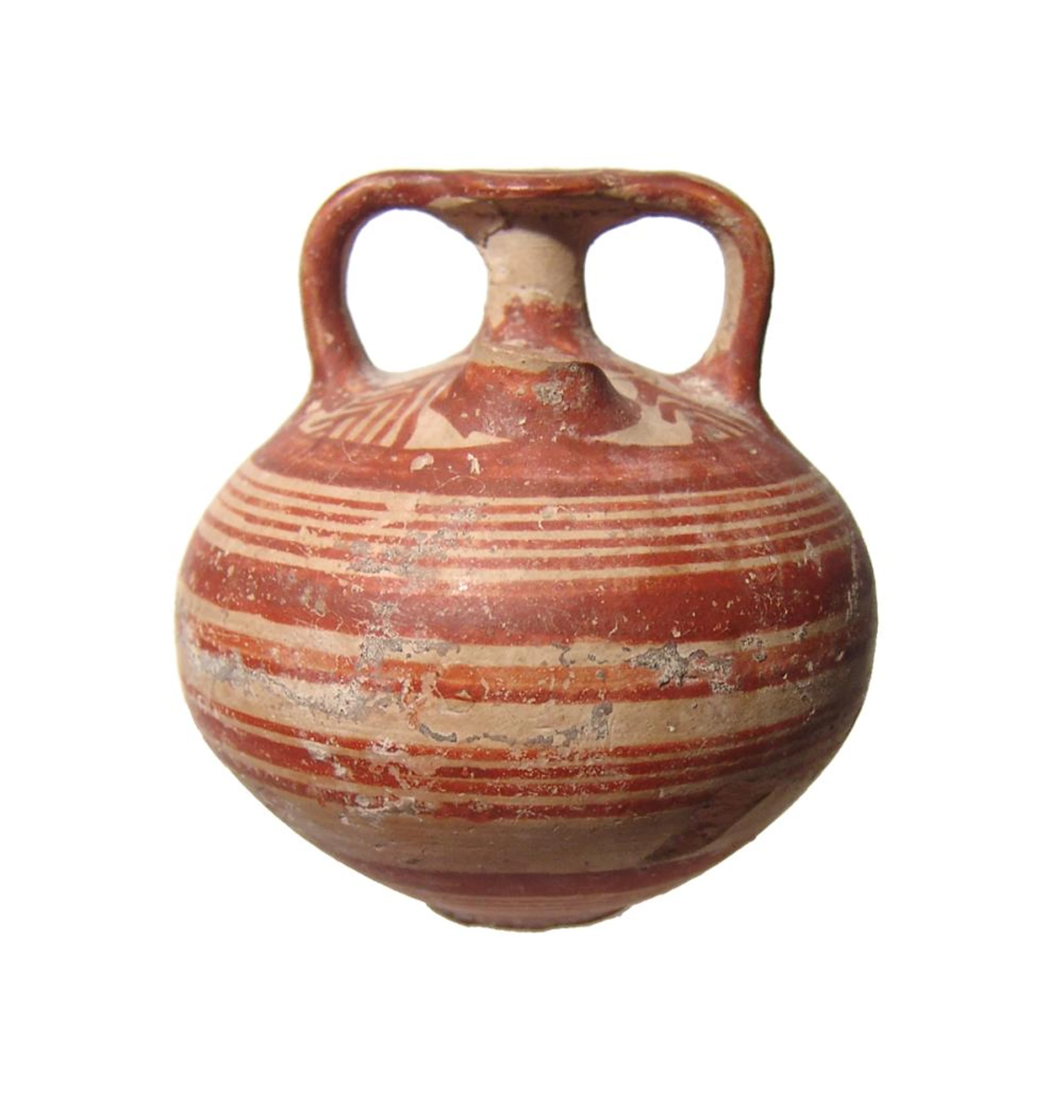 A nice Mycenaean stirrup jar