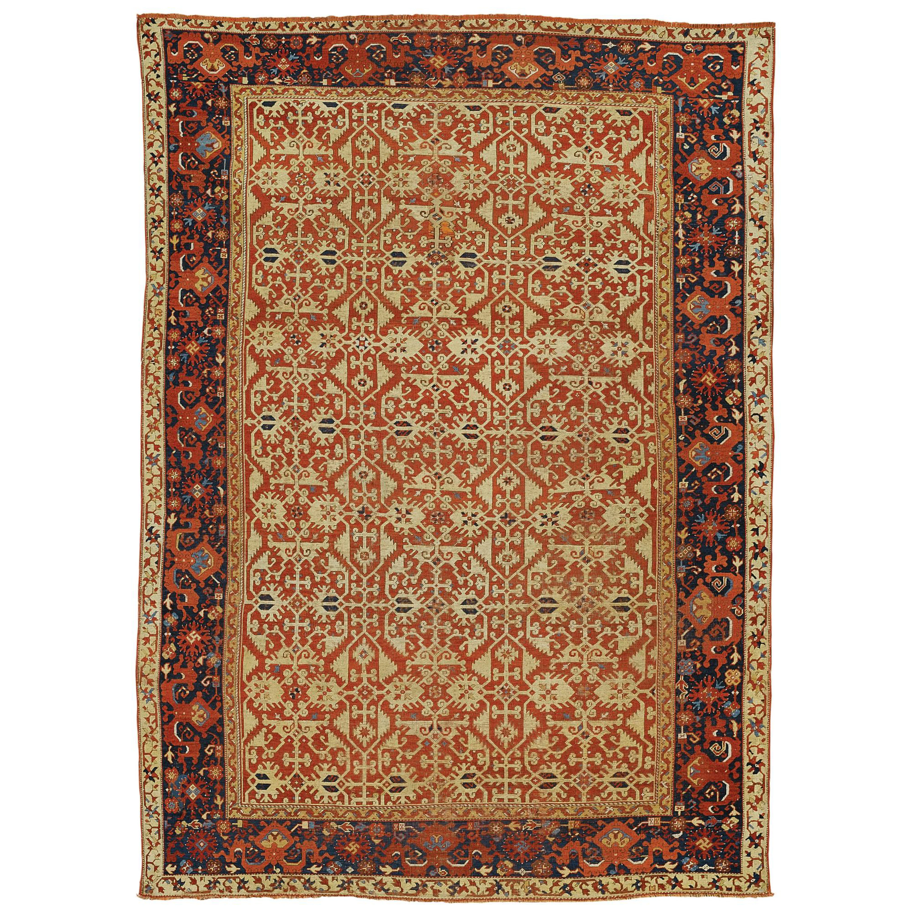 An Oushak 'Lotto' Carpet, West Anatolia