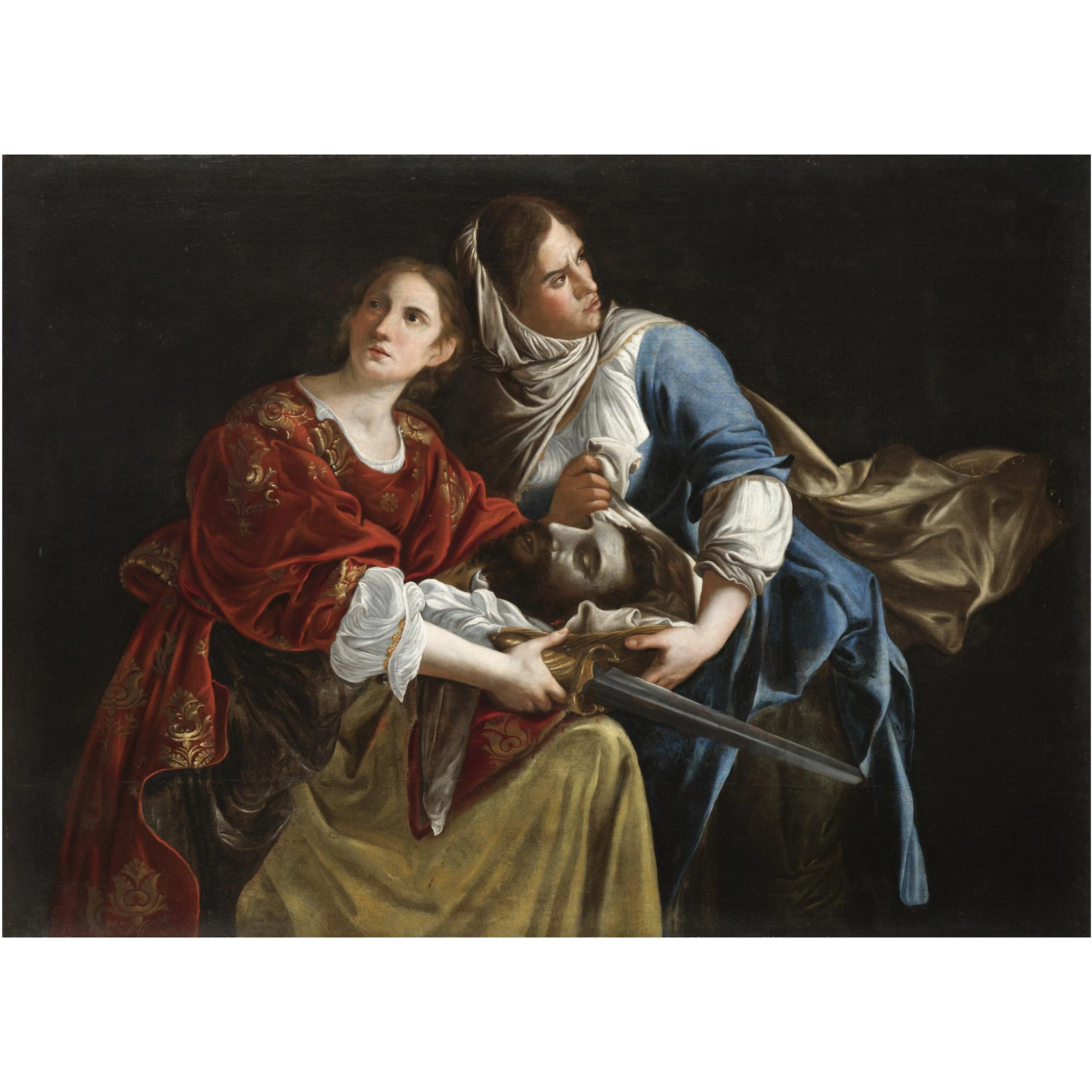 Judith and her maidservant with the head of Holofernes