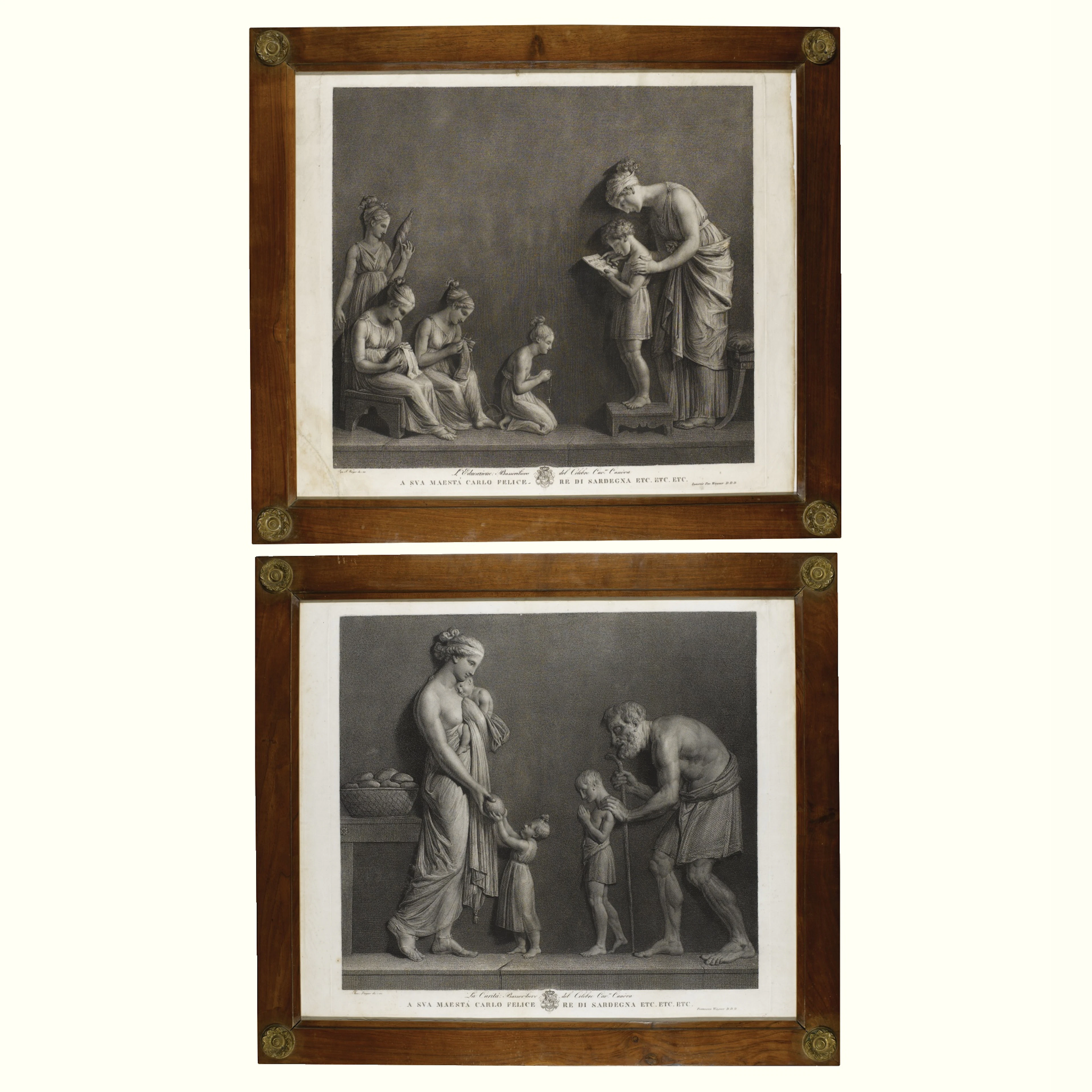 A group of six etchings and engravings, late 18th/early 19th Century  