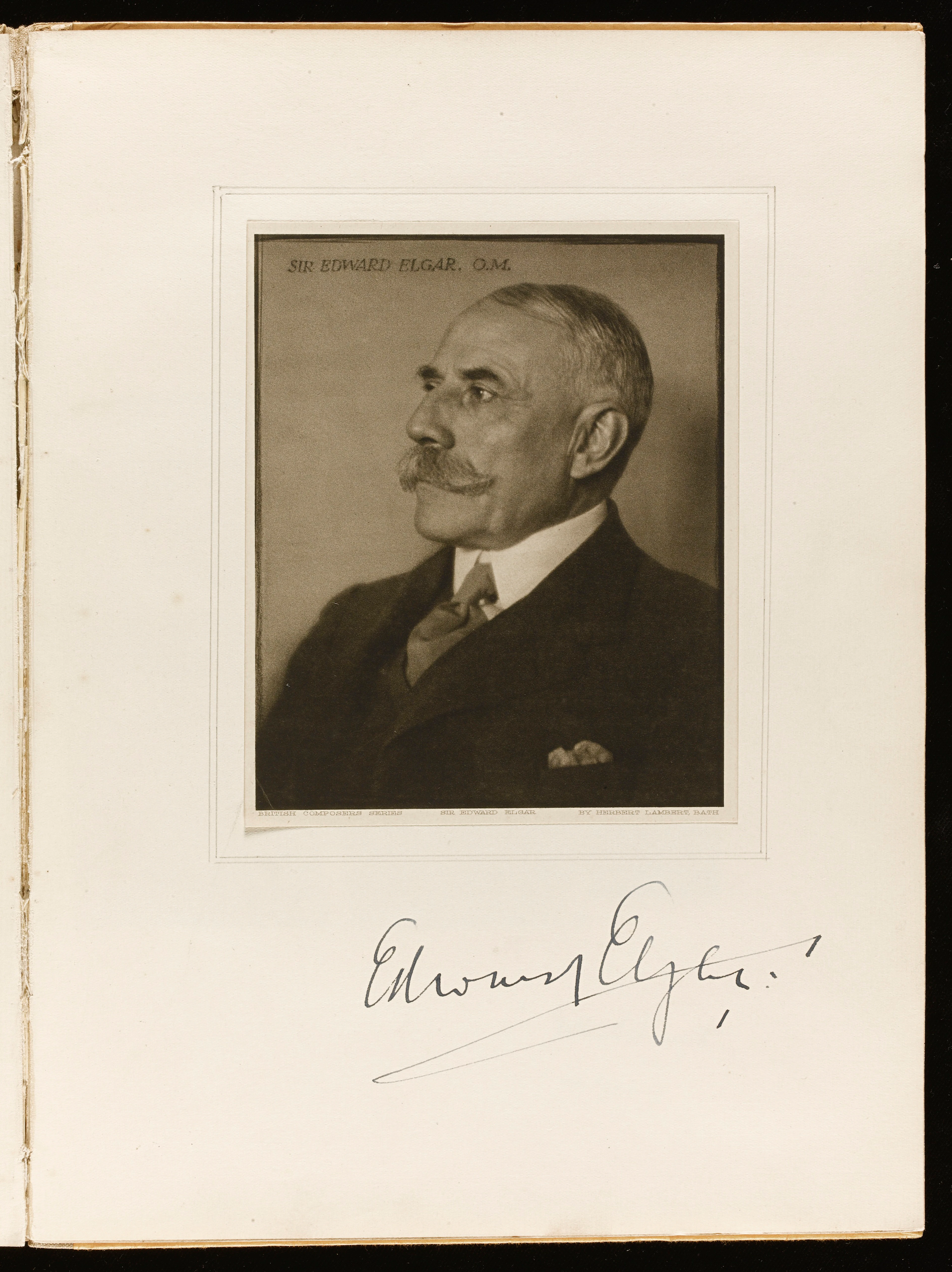 Modern British Composers. Seventeen Portraits by Herbert Lambert, London: F. & B