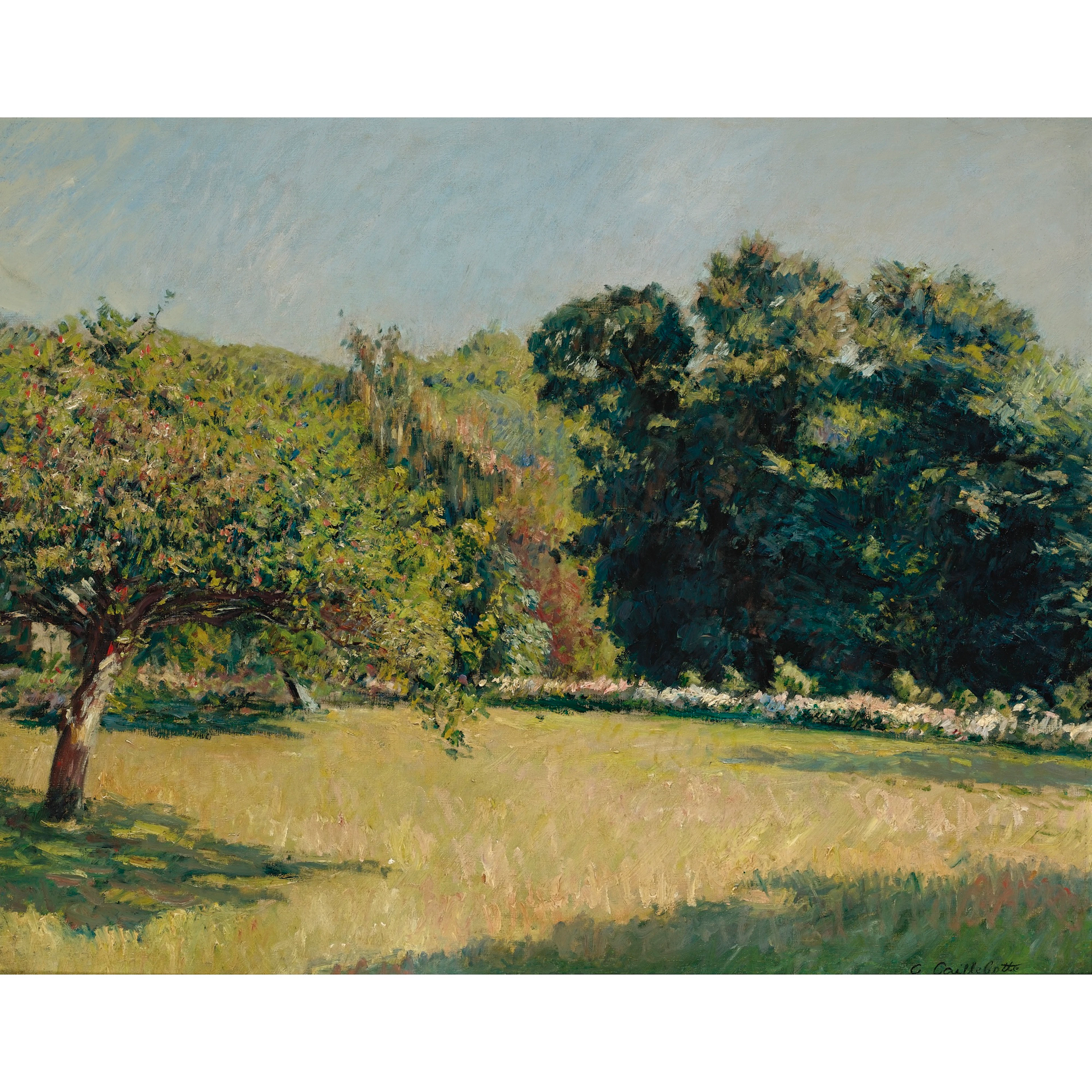 Un jardin à Trouville