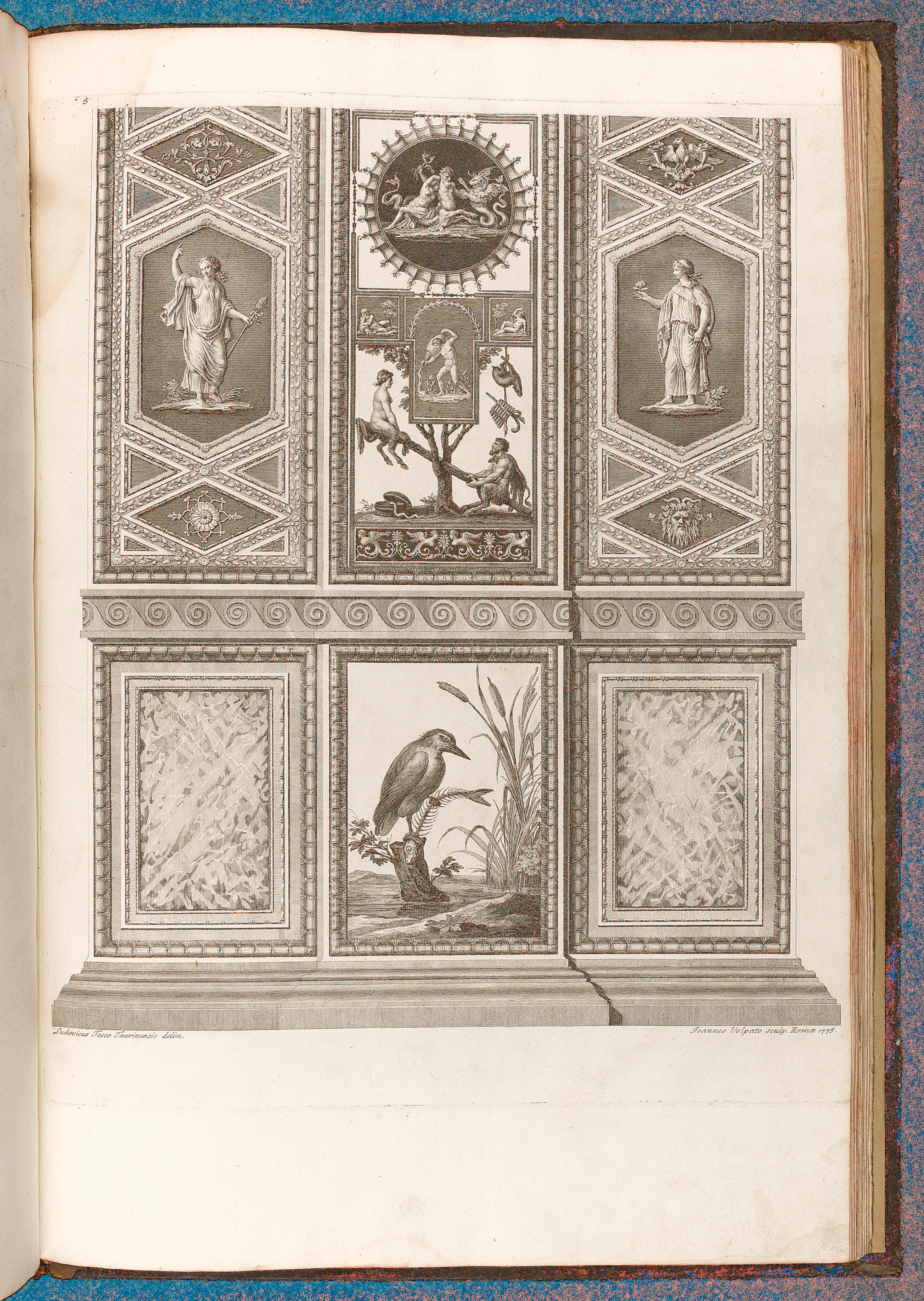[Loggie di Rafaele nel Vaticano] (Seconda parte; Terza ed ultima parte delle Logge). Rome, 1772, 1776 & 1777