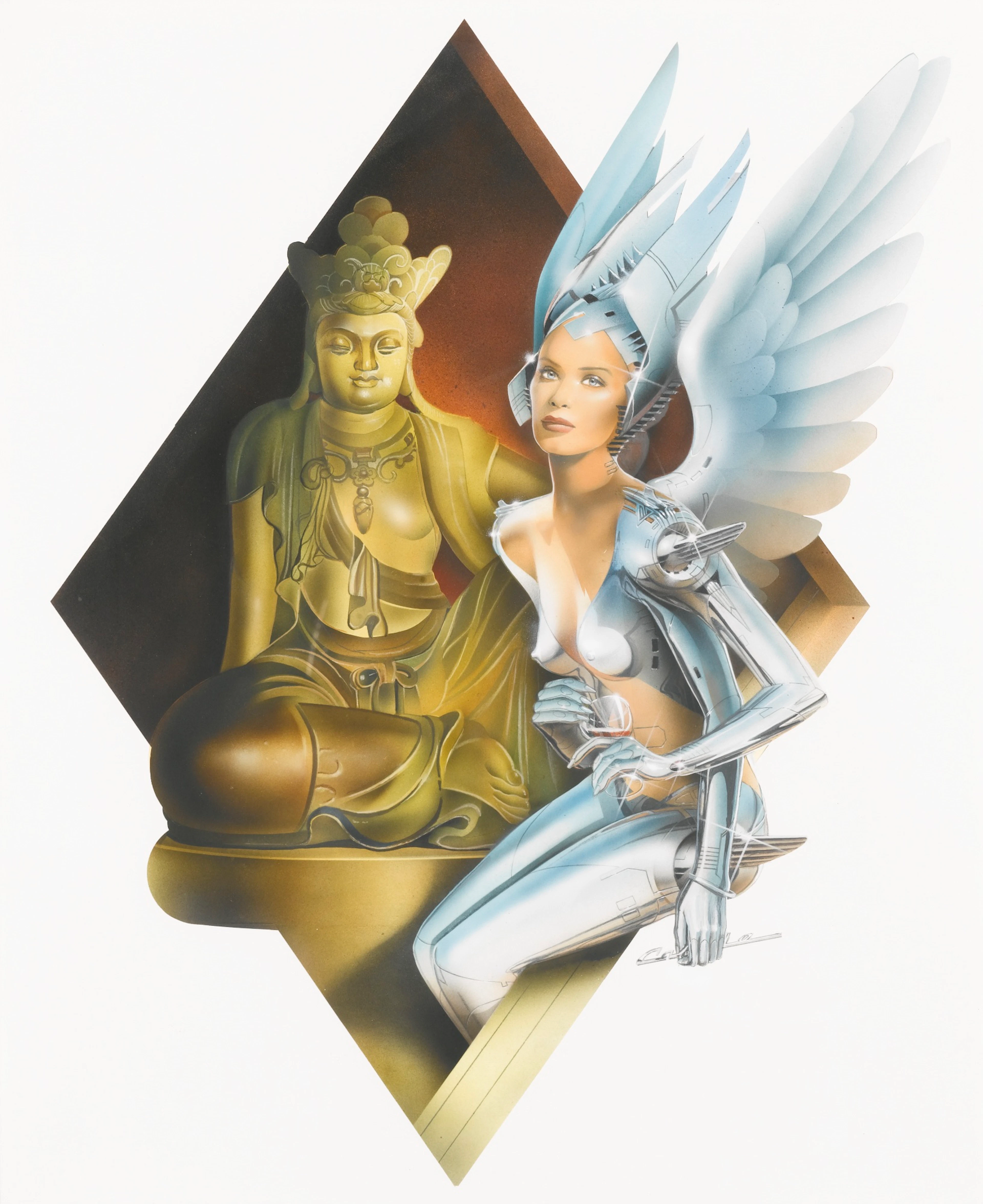A poster design for the Buddha room at Annabel's
