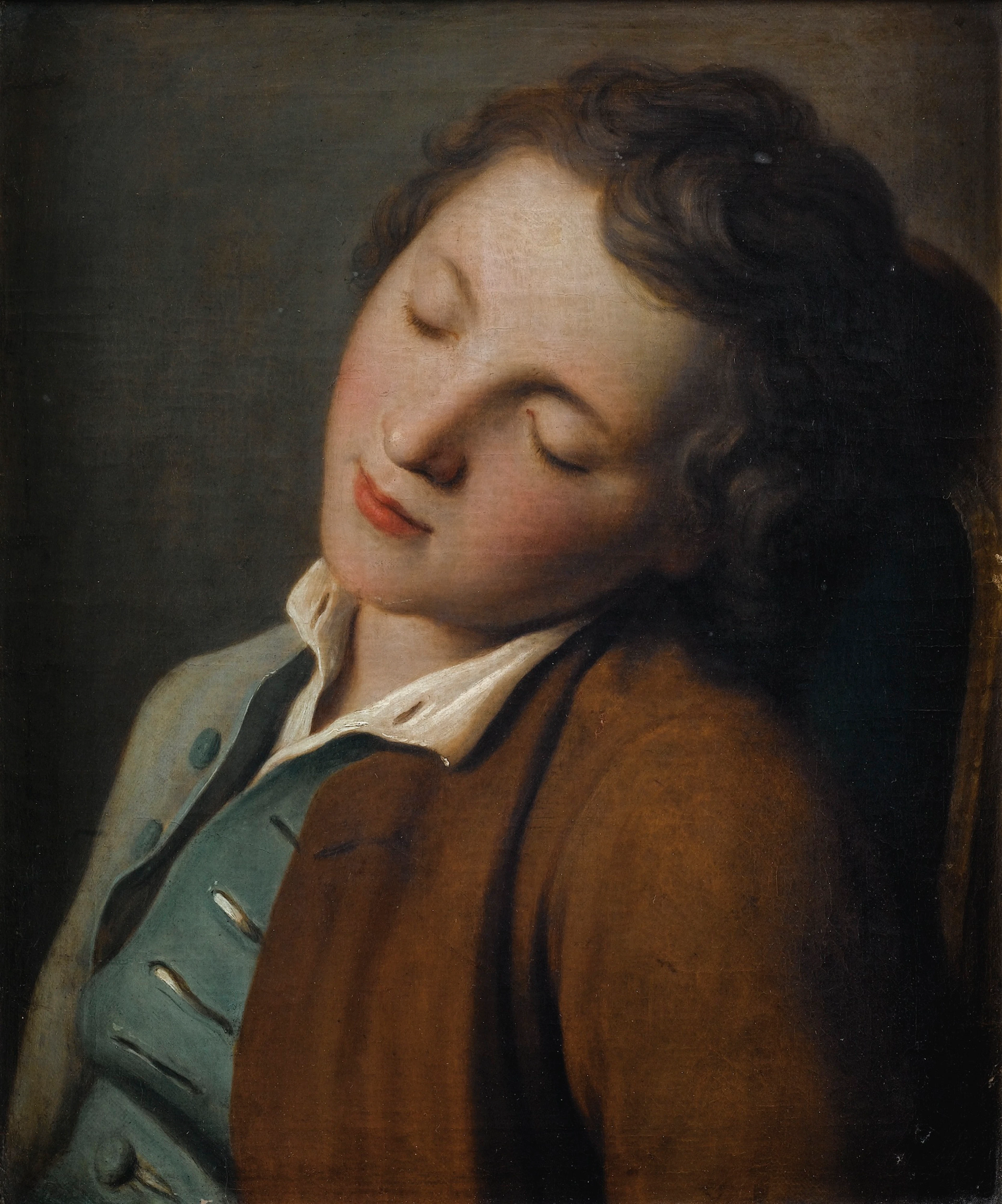 Jeune garçon endormi