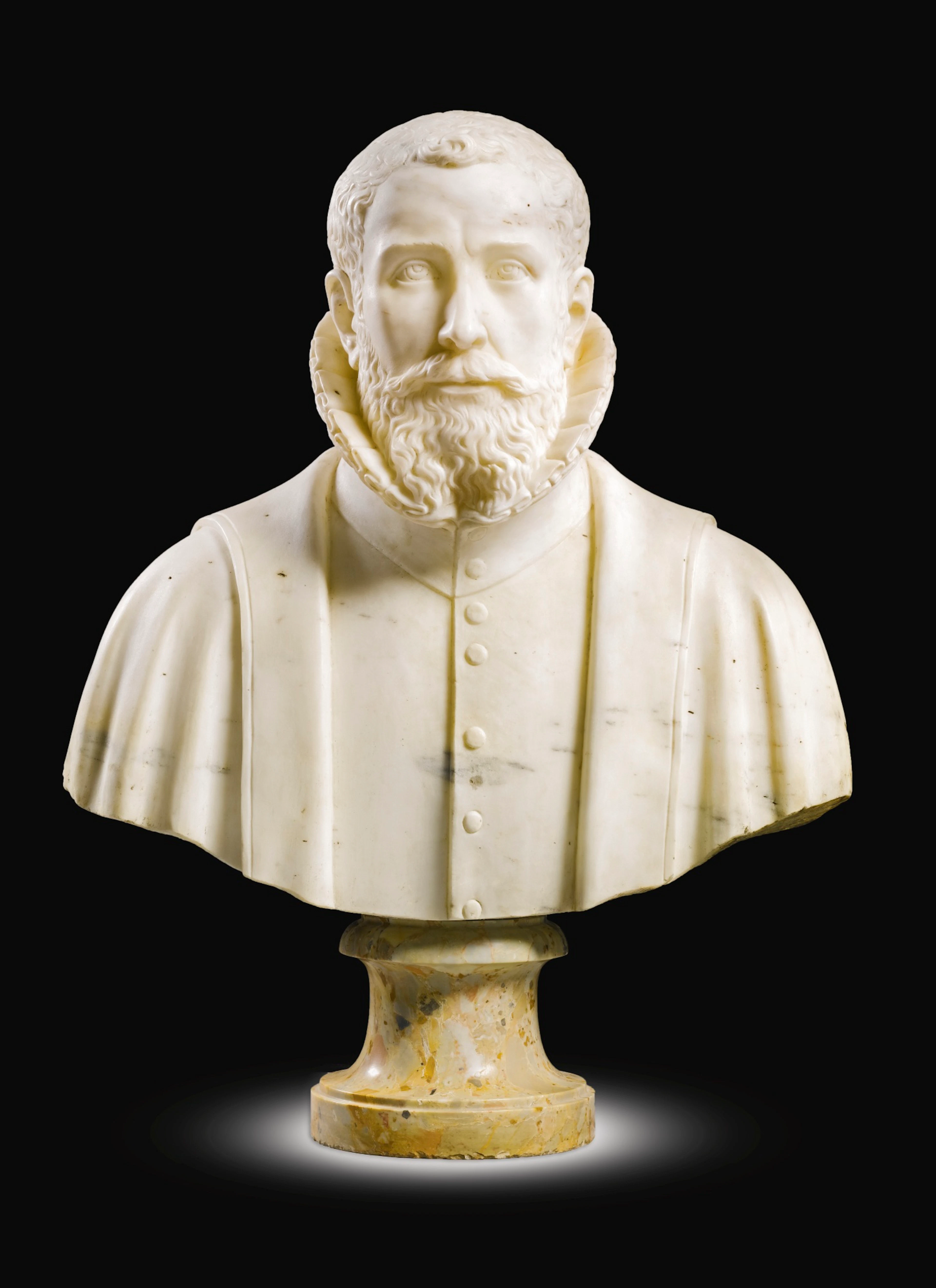 Bust of a man