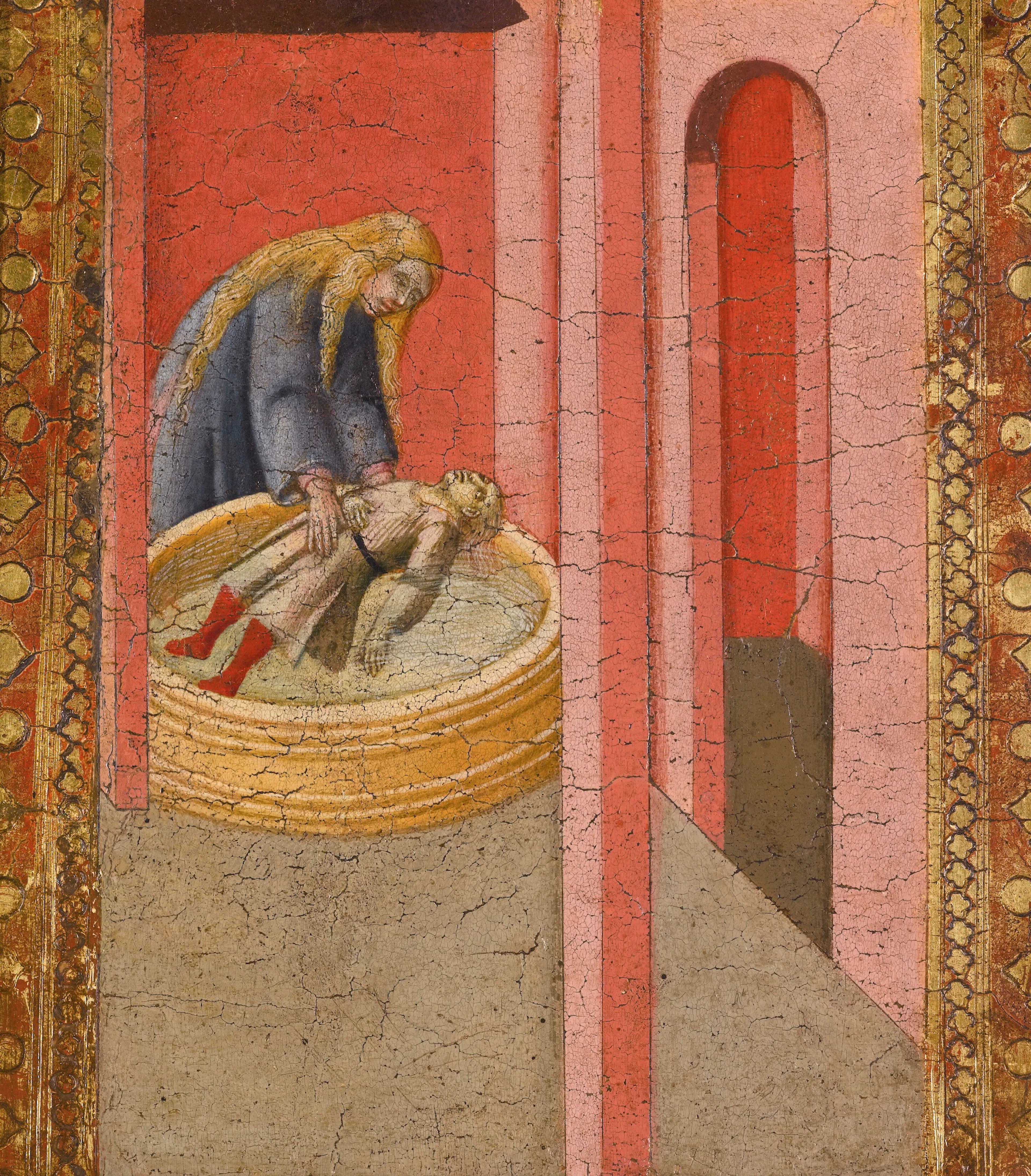 Saint Elizabeth of Hungary Reviving to Life a Child Drowned in a Well