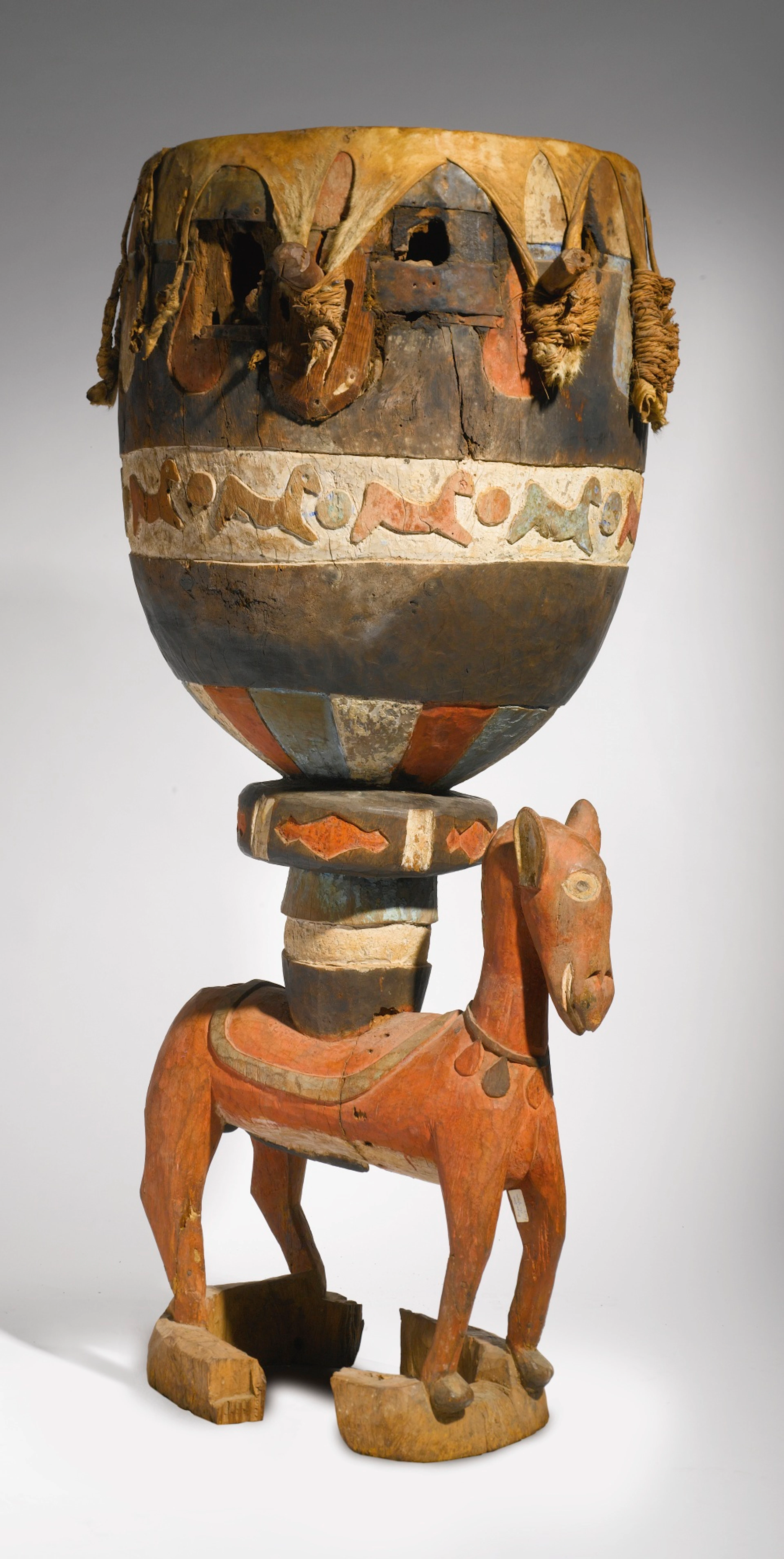 Baga equestrian drum, guinea