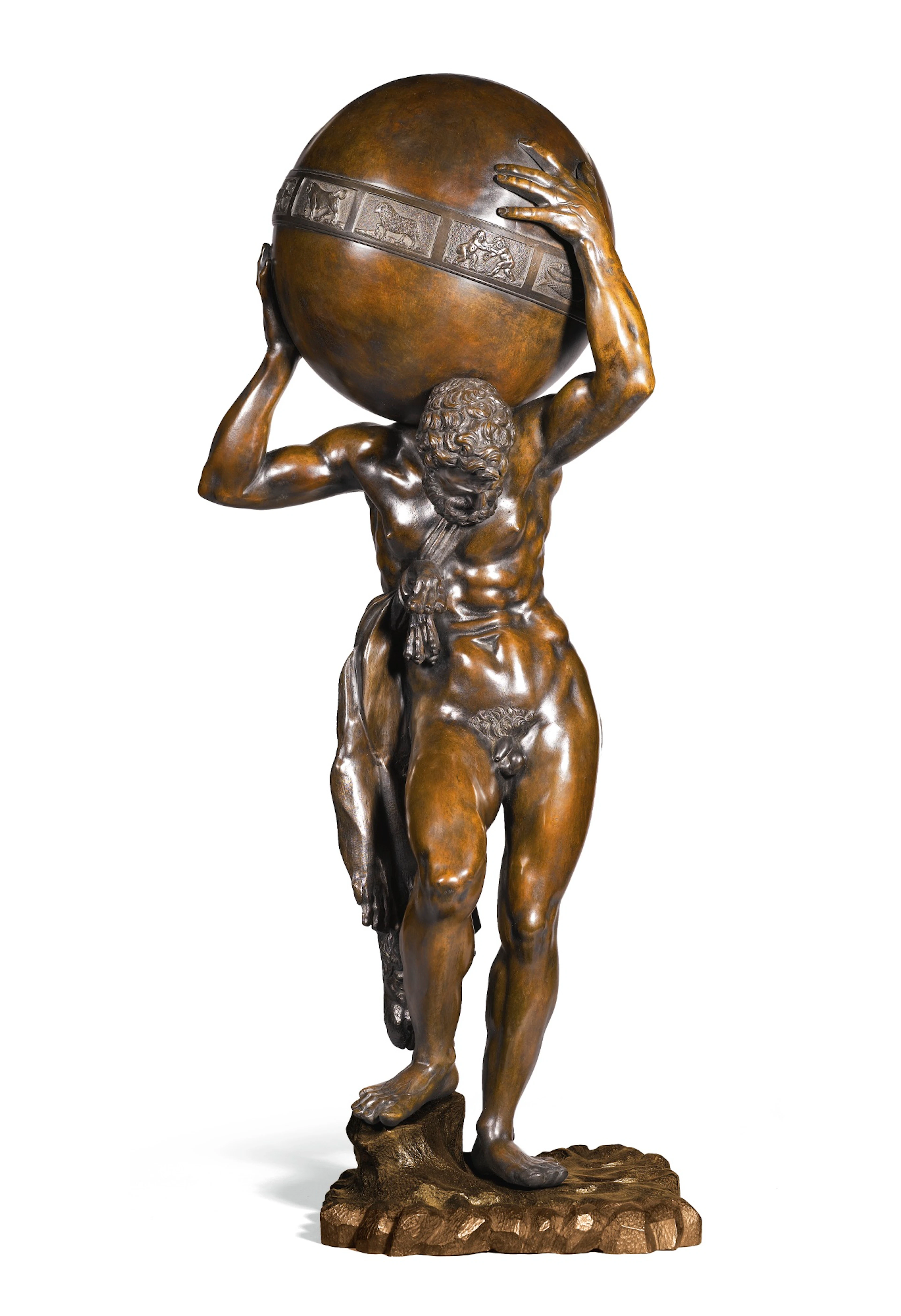 Hercules Supporting a Celestial Globe