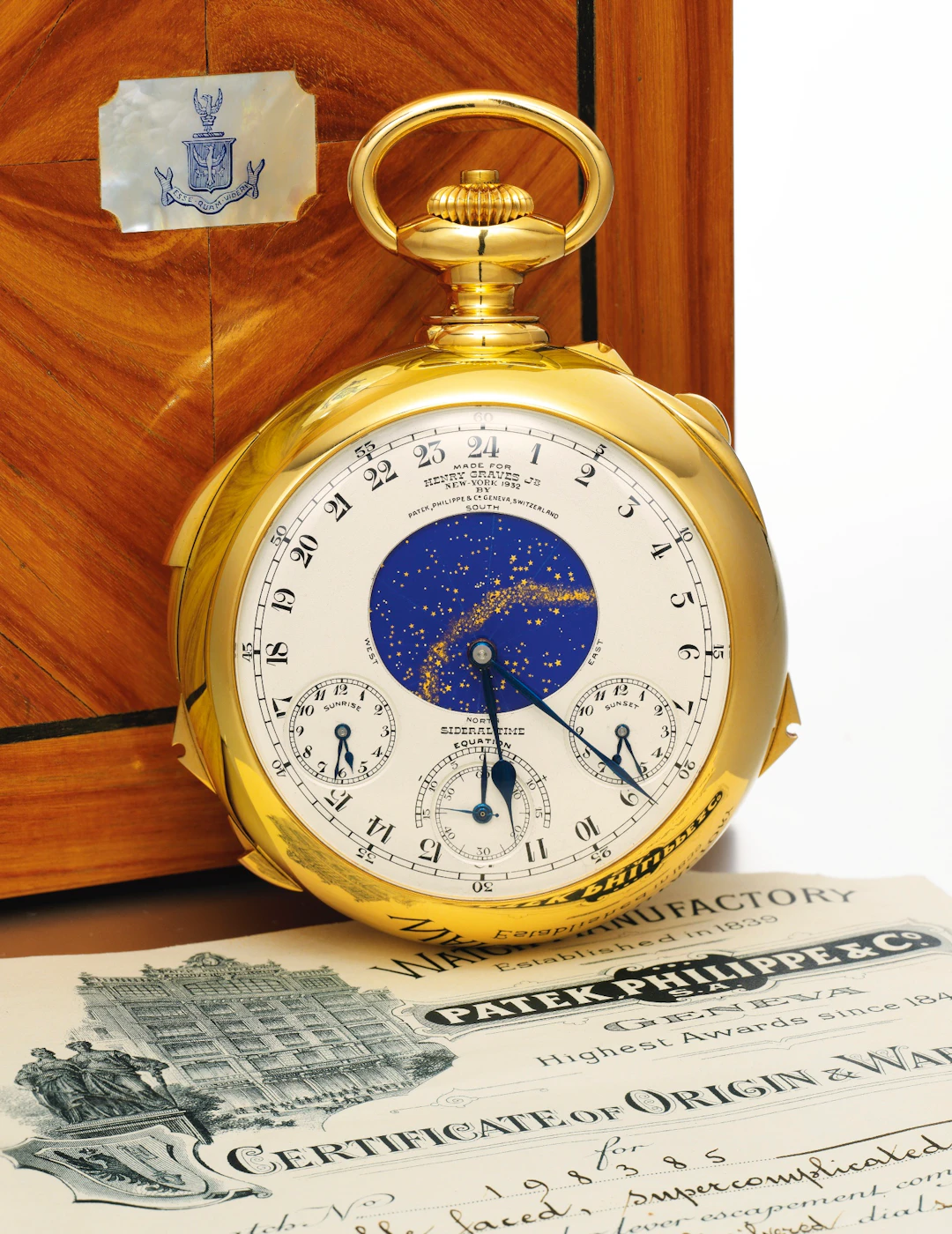 The Henry Graves Jr. Supercomplication PATEK PHILIPPE & Co., Geneva