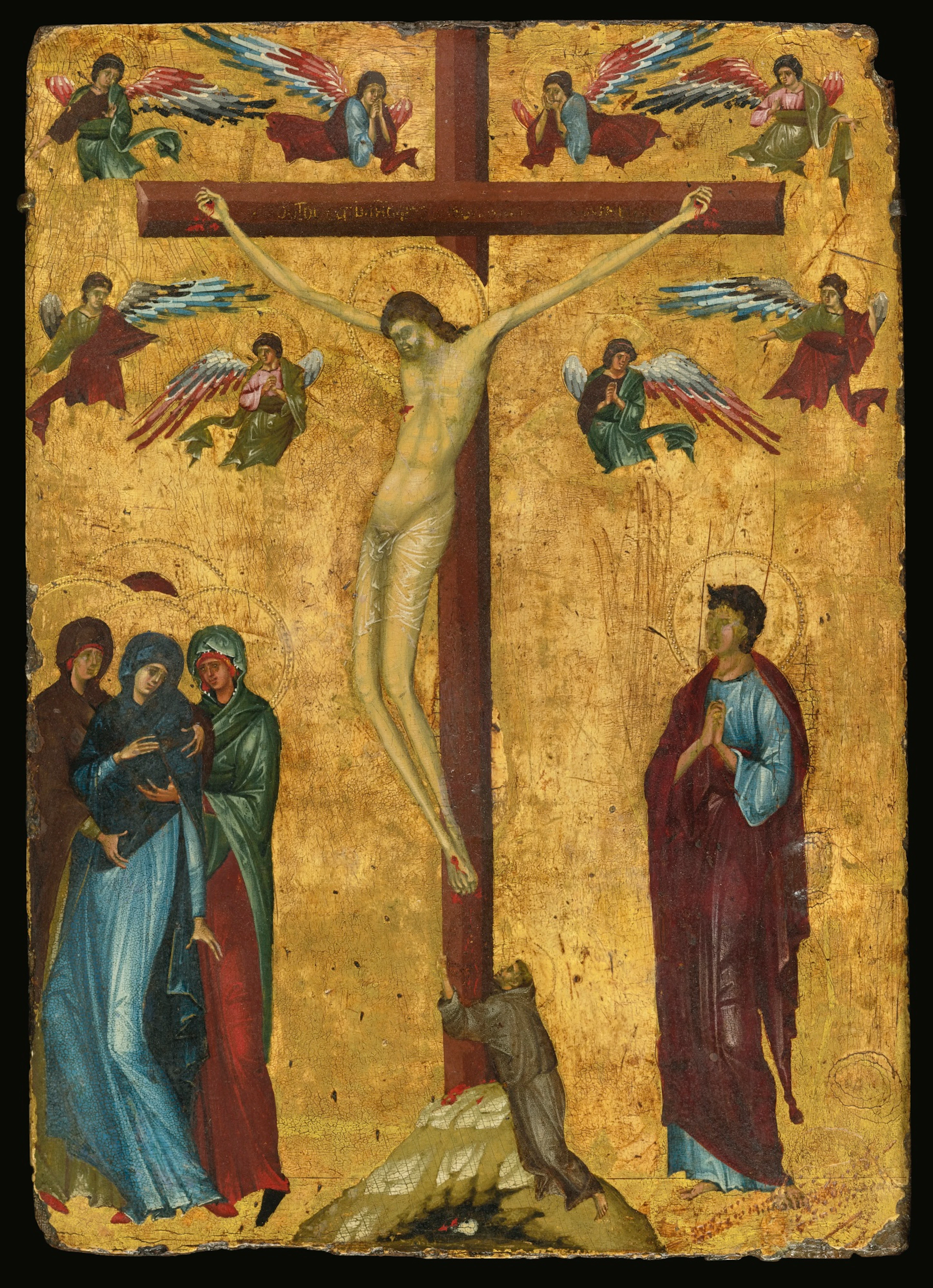 The Crucifixion with Saint Francis