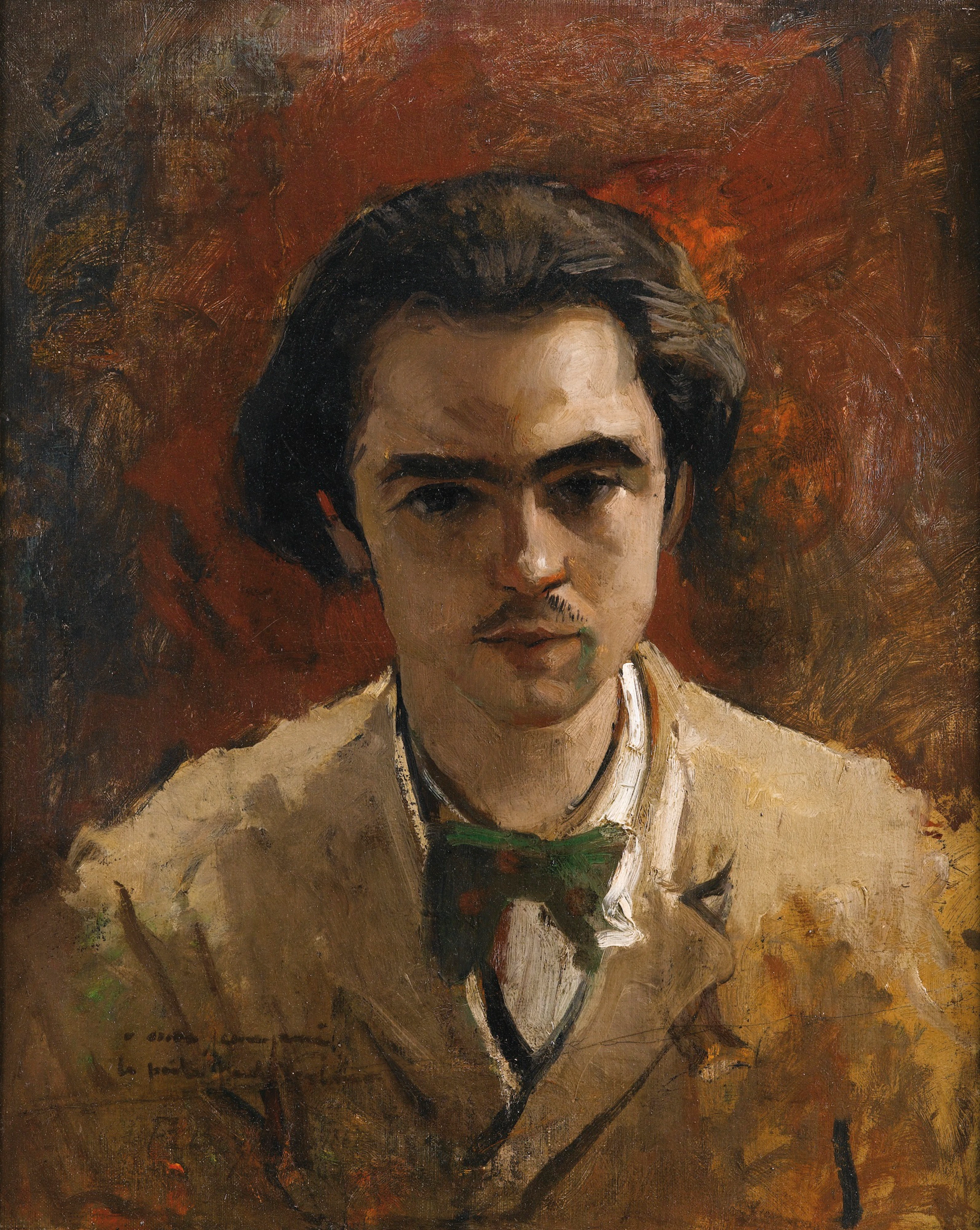 Portrait de Paul Verlaine à l'âge de vingt-trois ans