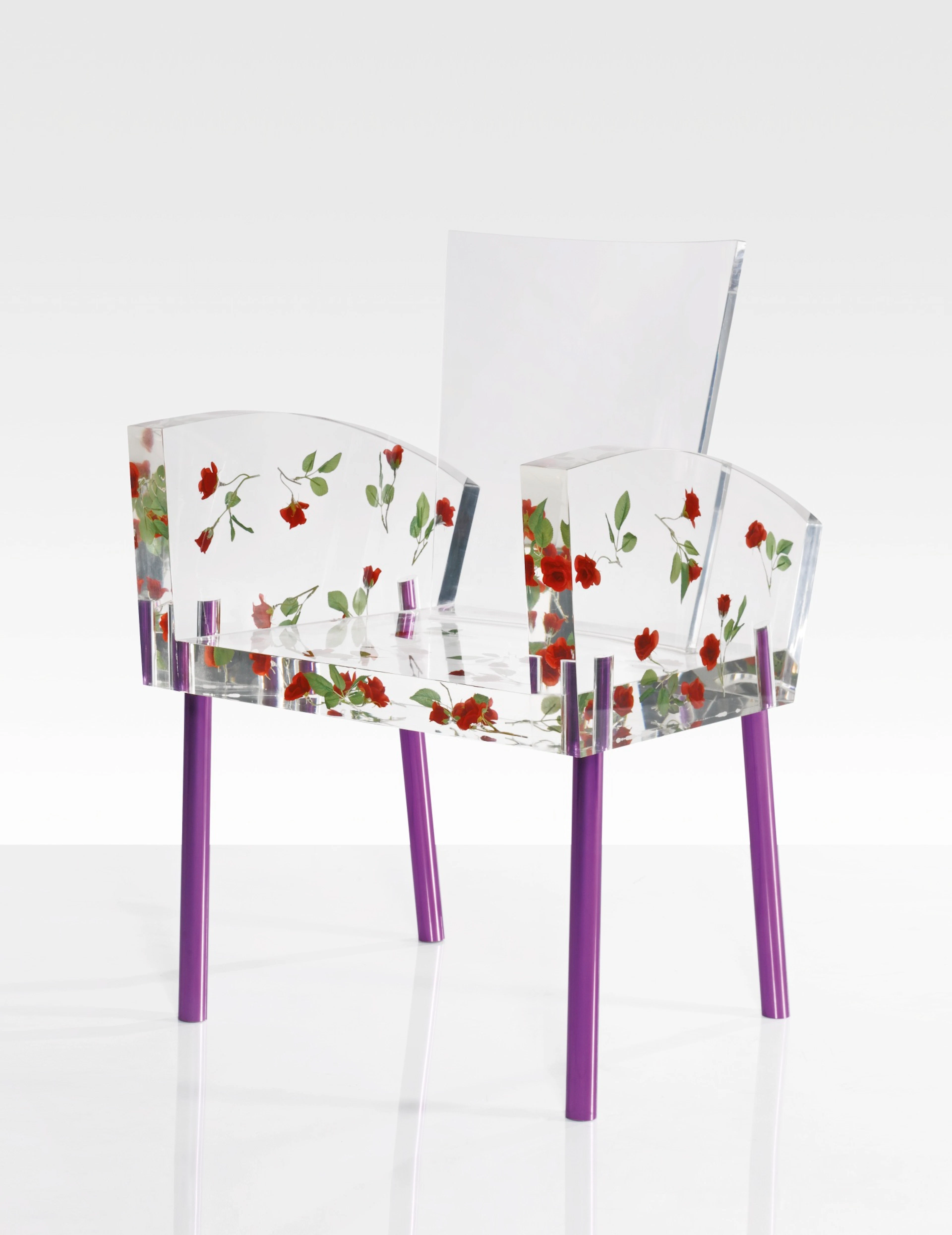 'Miss Blanche' Chair, designed 1988, executed 1989