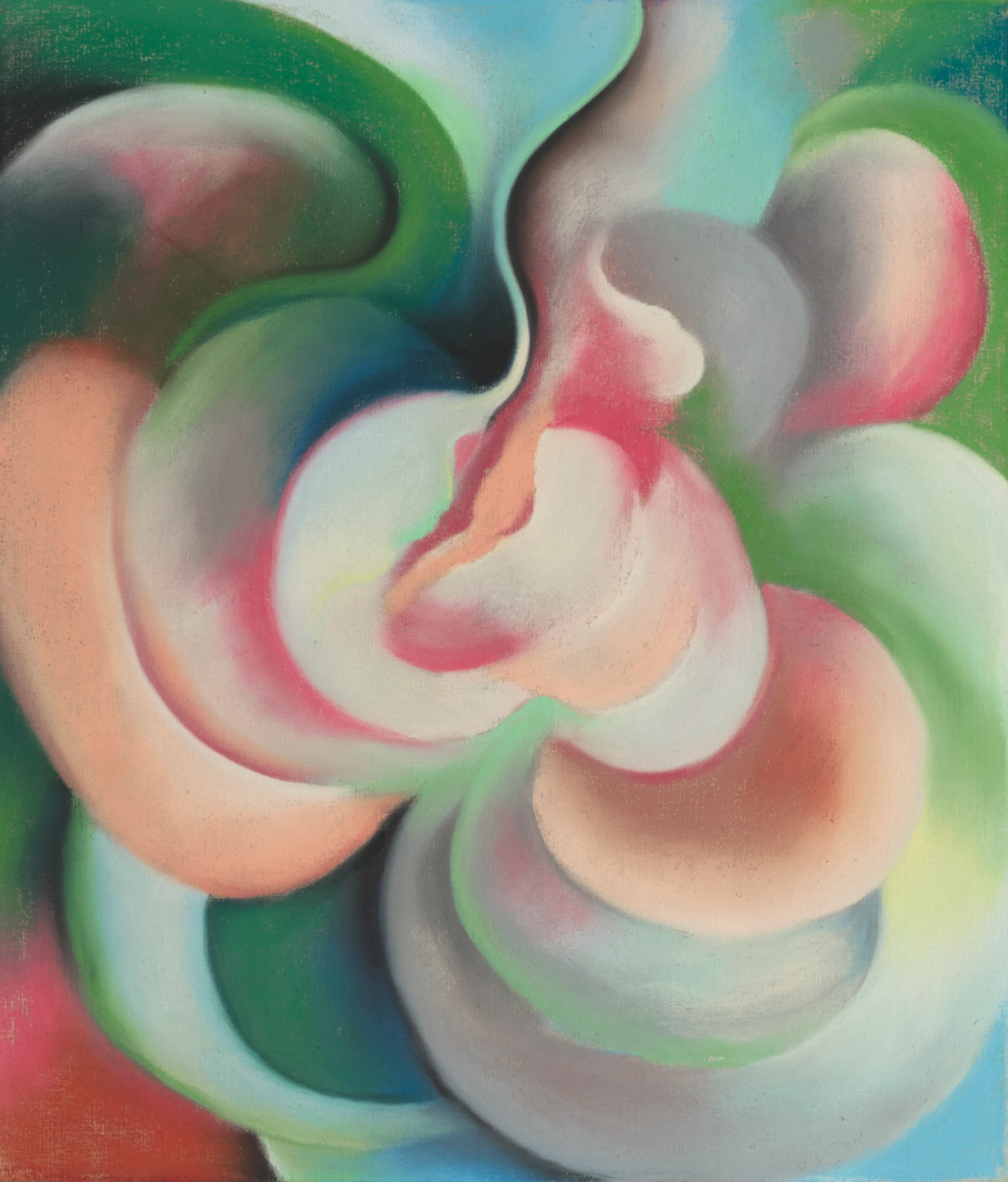 Pink and Green (Pink Pastelle)