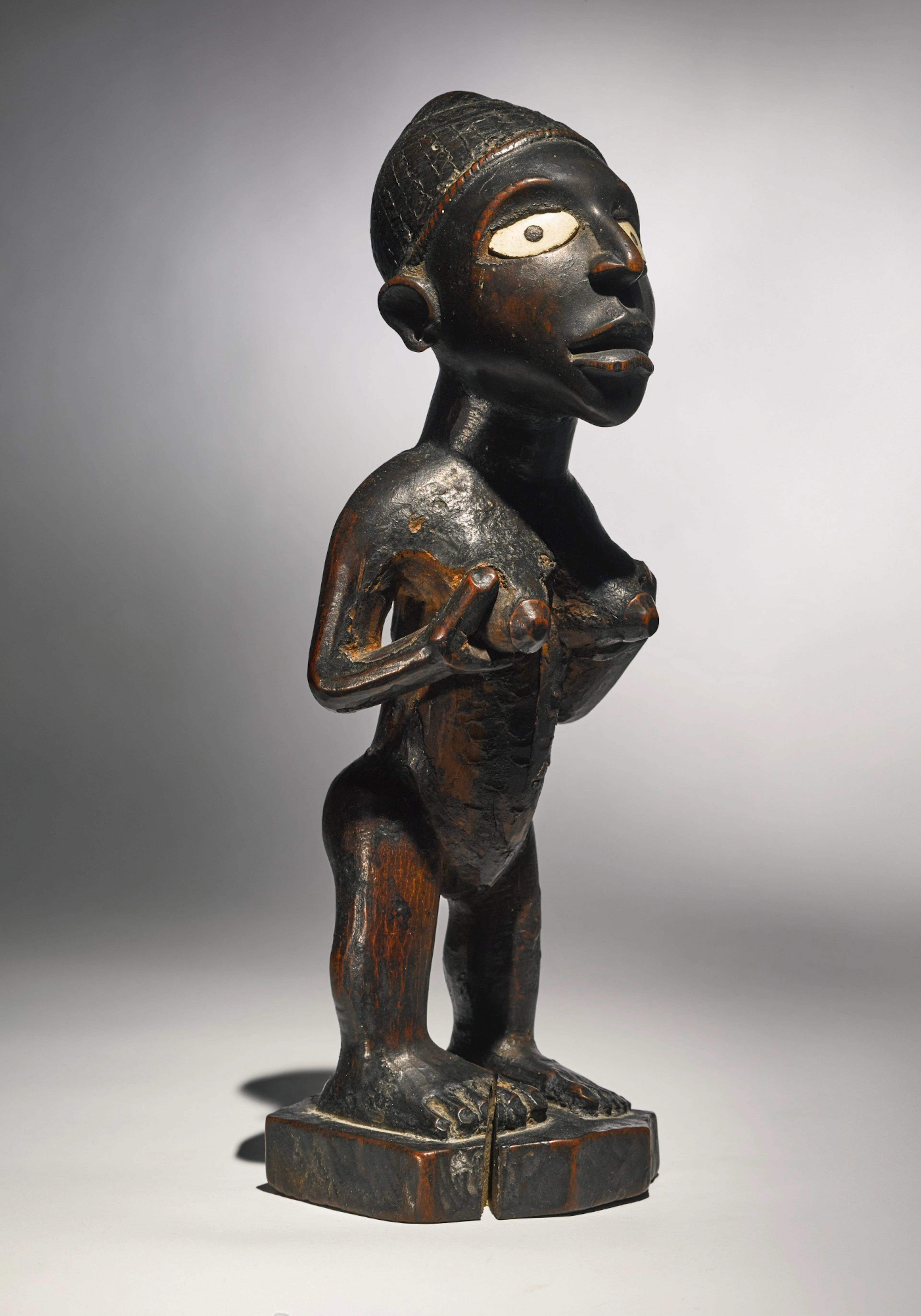 Kongo female power figure, democratic republic of the congo