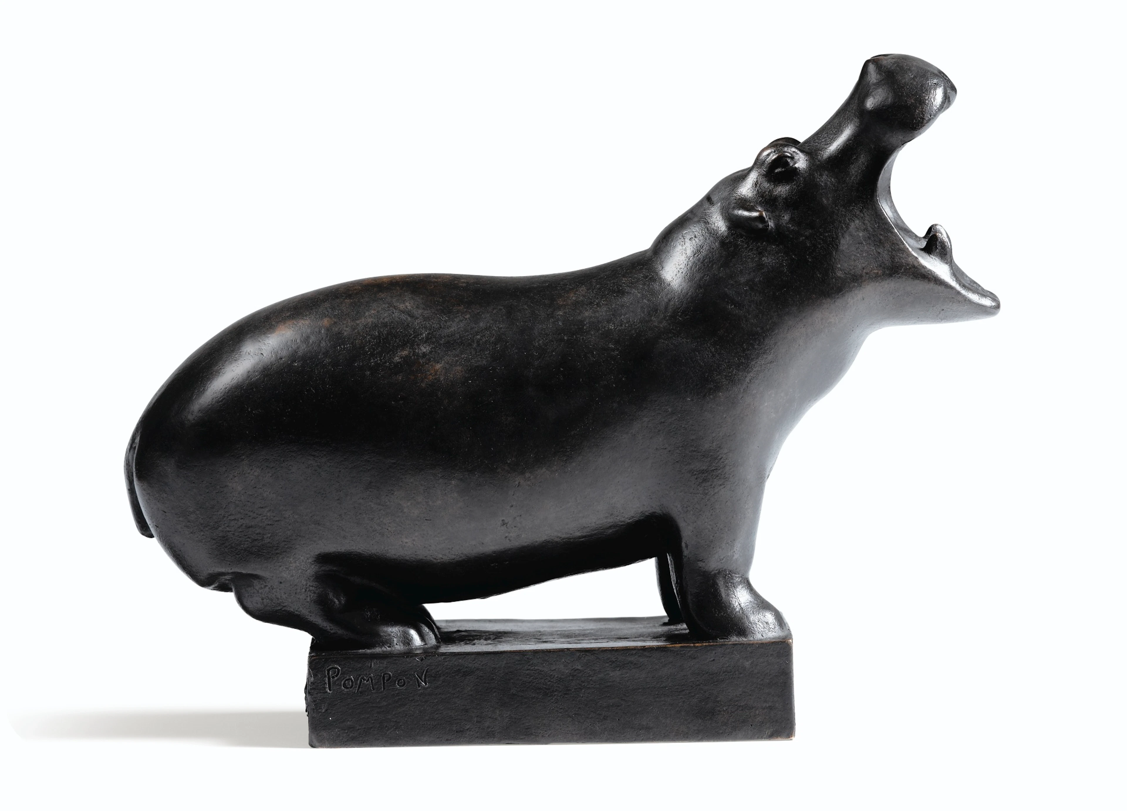 Hippopotame, le modèle créé en 1931, cet exemplaire réalisé vers 1950-1955