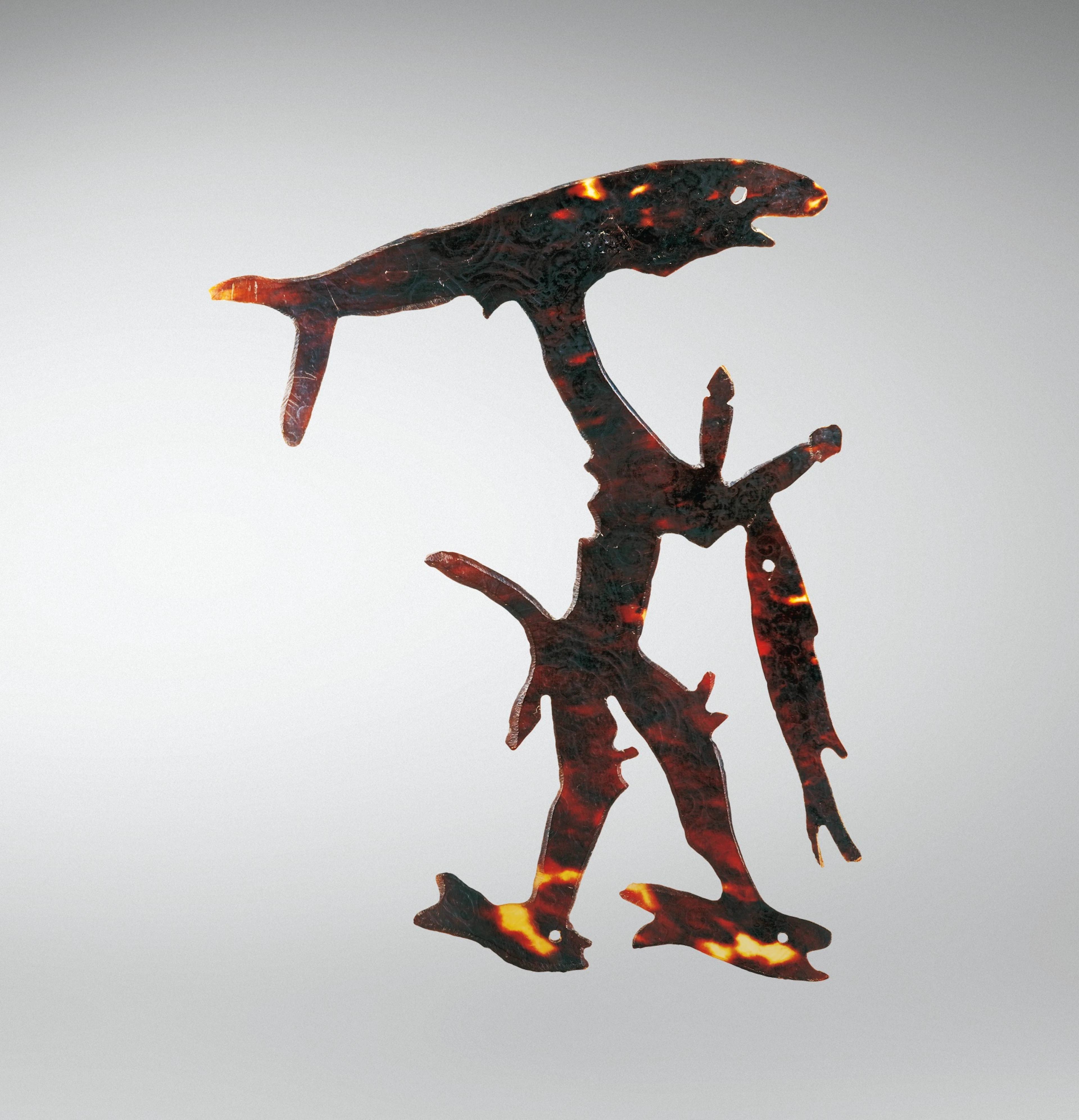 FIGURINE EN ÉCAILLE DE TORTUE, SAN CRISTOBAL, ÎLES SALOMON | Figurine
