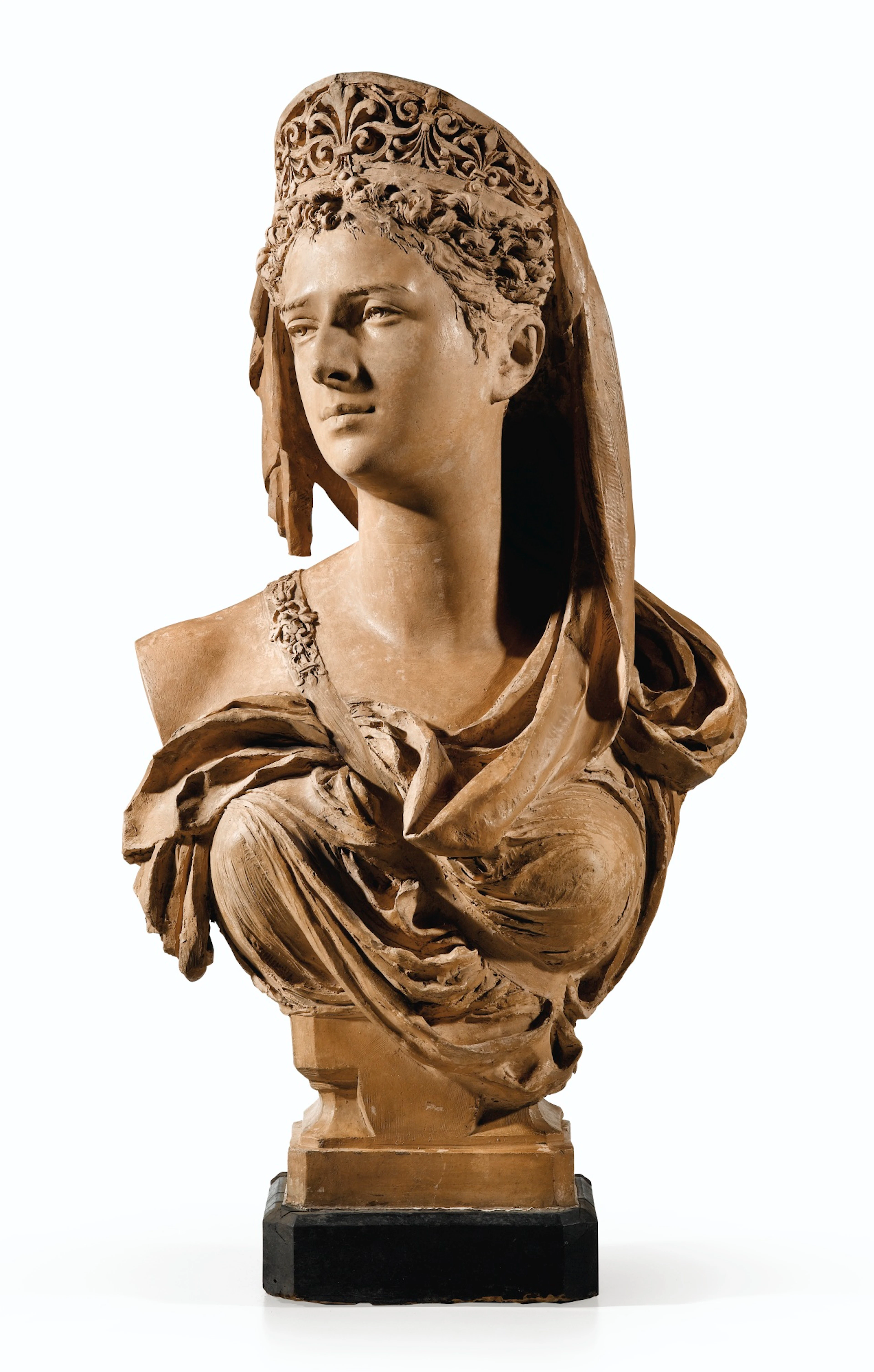 ALBERT-ERNEST CARRIER-BELLEUSE, 1824 - 1887 PORTRAIT DE L’ACTRICE
