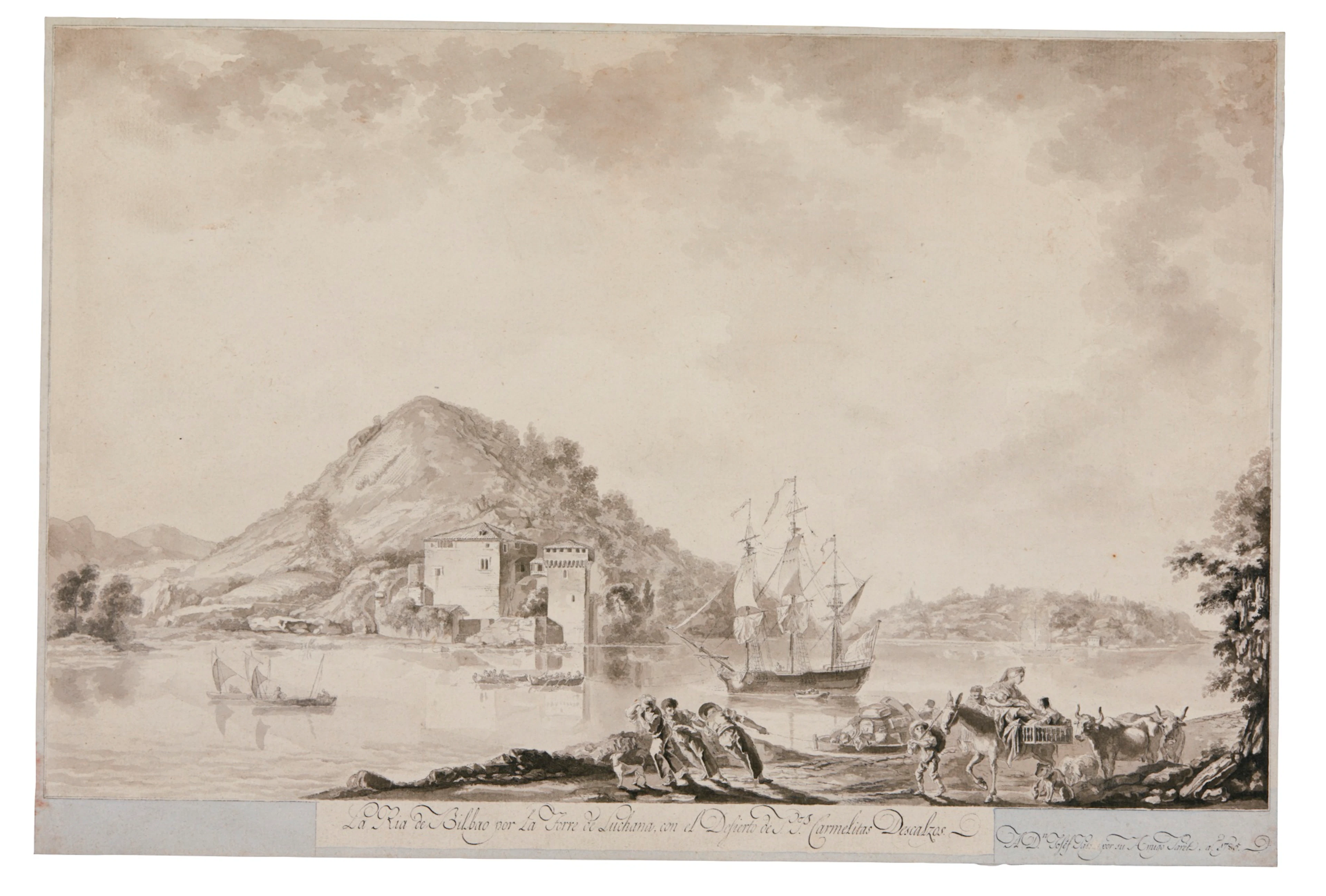 The Port of Bilbao, 1785