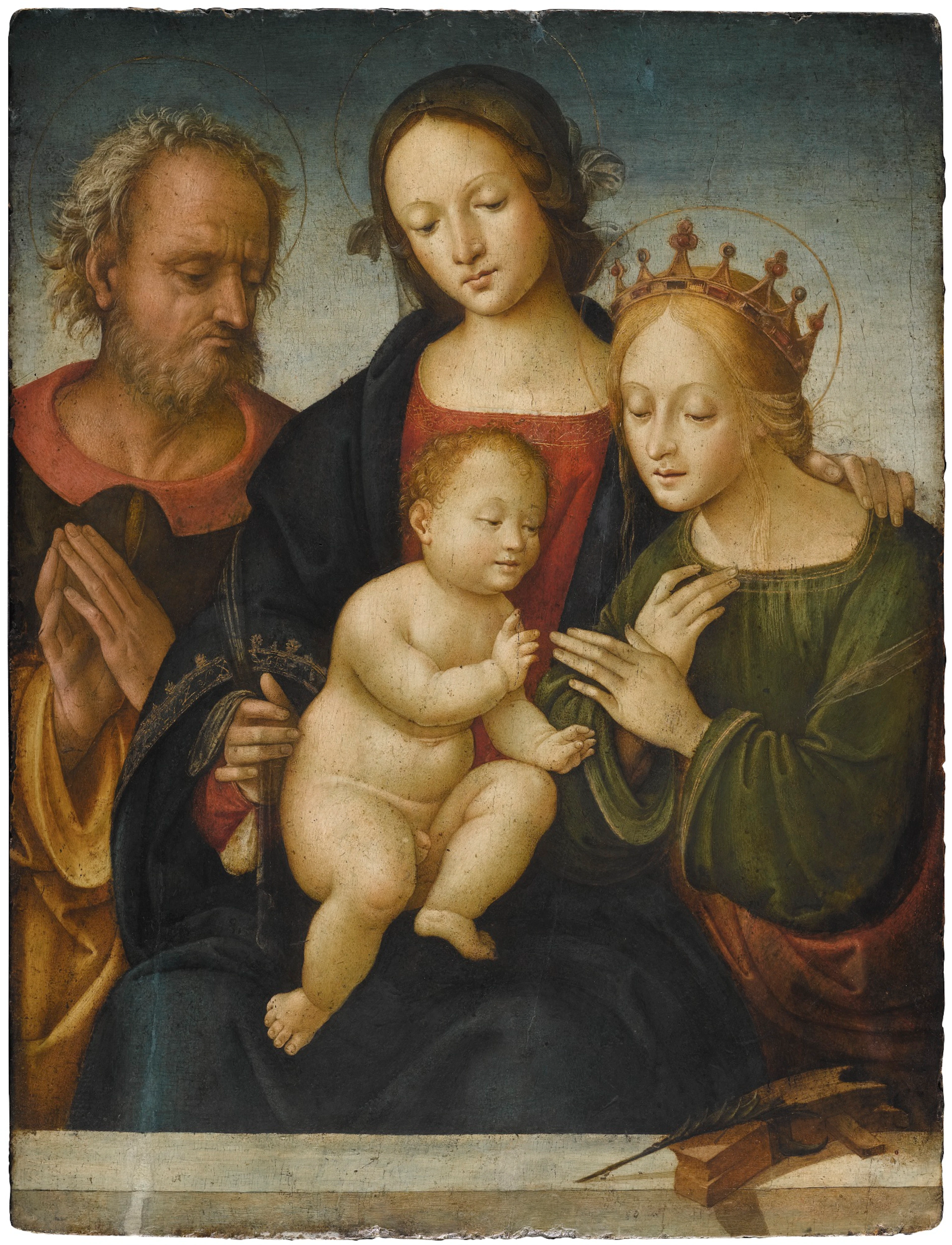 The Mystic Marriage of Saint Catherine