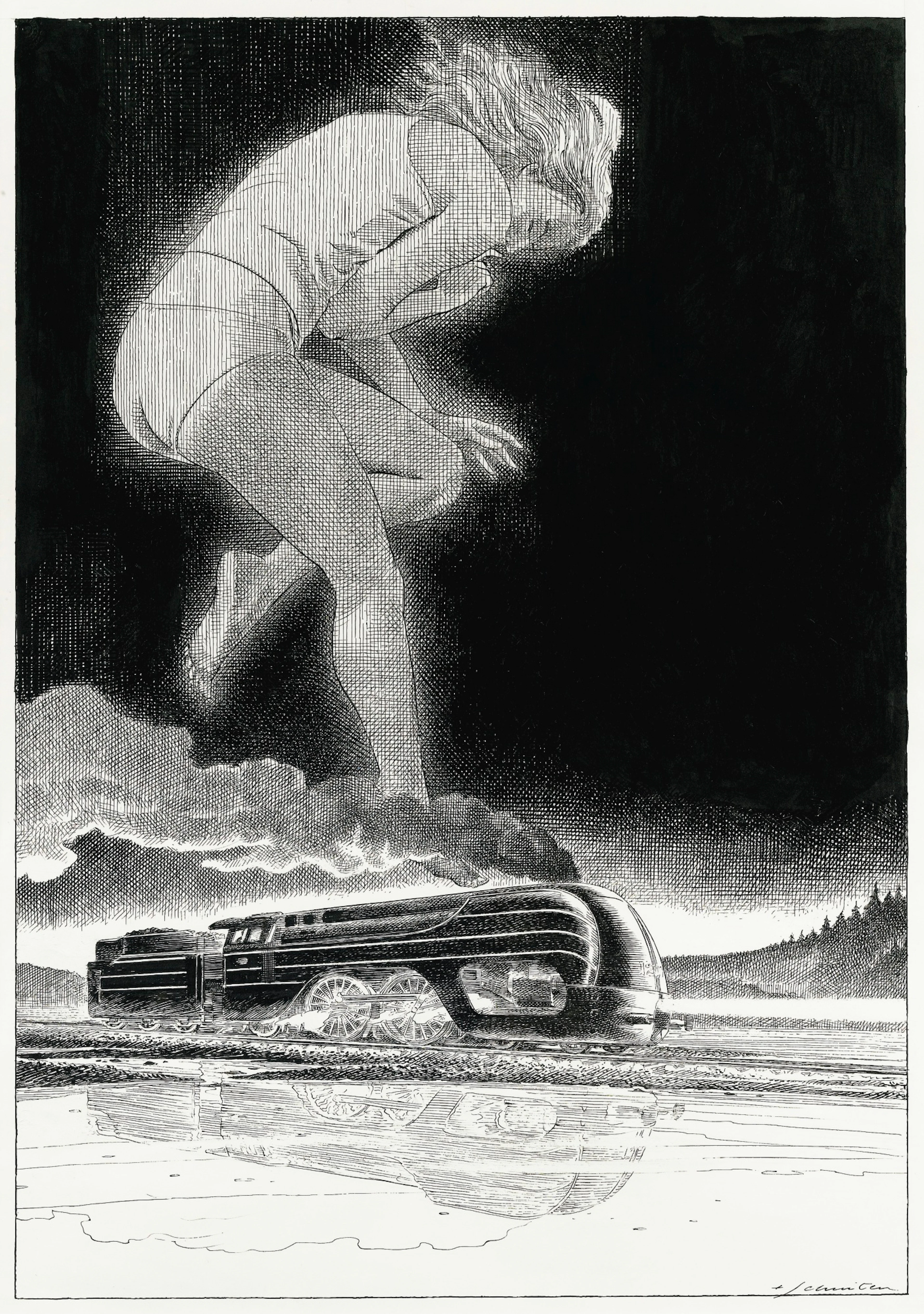 François schuiten (né en 1956) la douce les rêves d’eliya | les rêves d’eliya