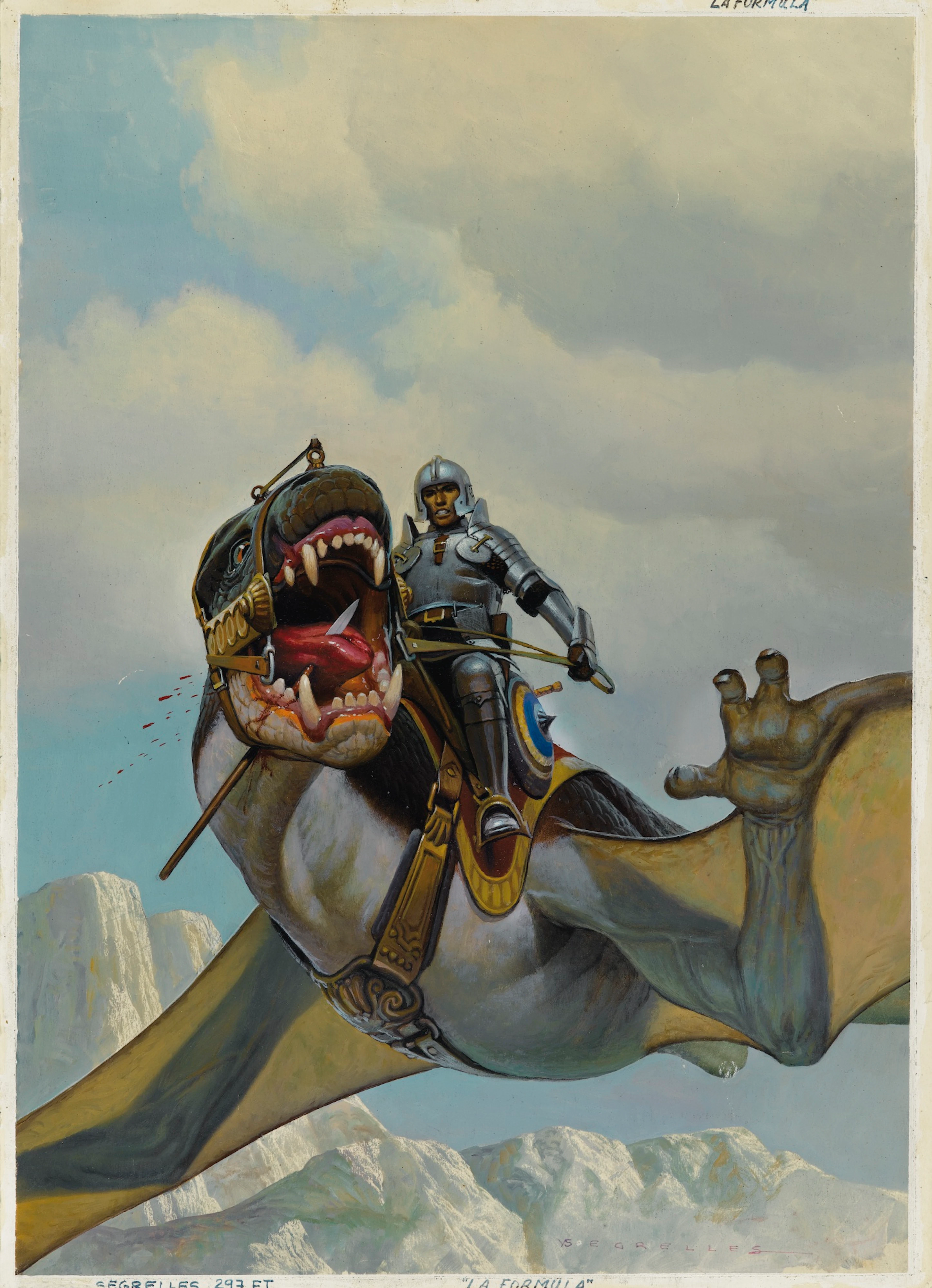 VICENTE SEGRELLES (NÉ EN 1940) LE MERCENAIRE - TOME 2 LA FORMULE COUVERTURE