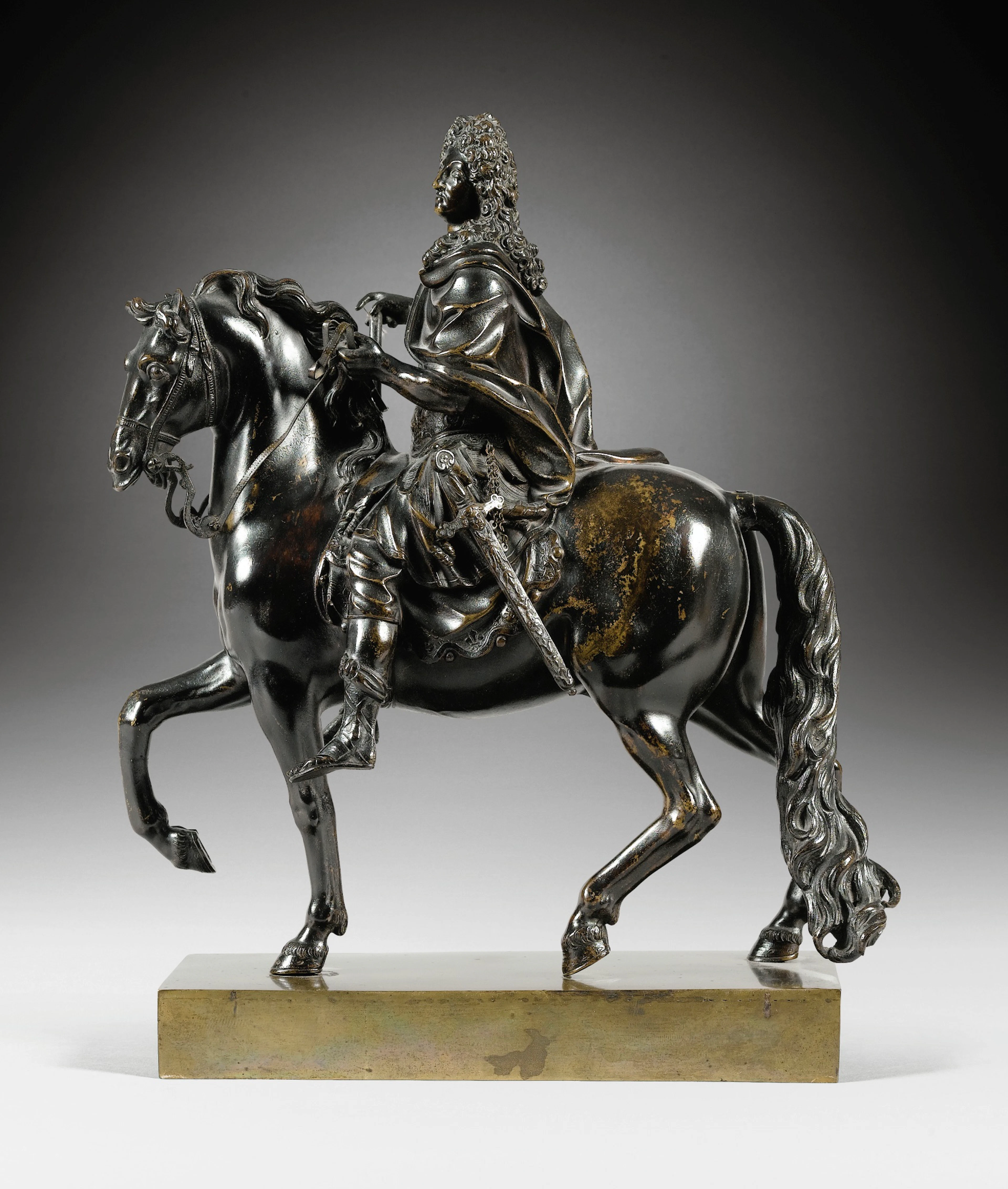 France, xviiie siècle, d'après etienne le hongre (1628-1690)statue