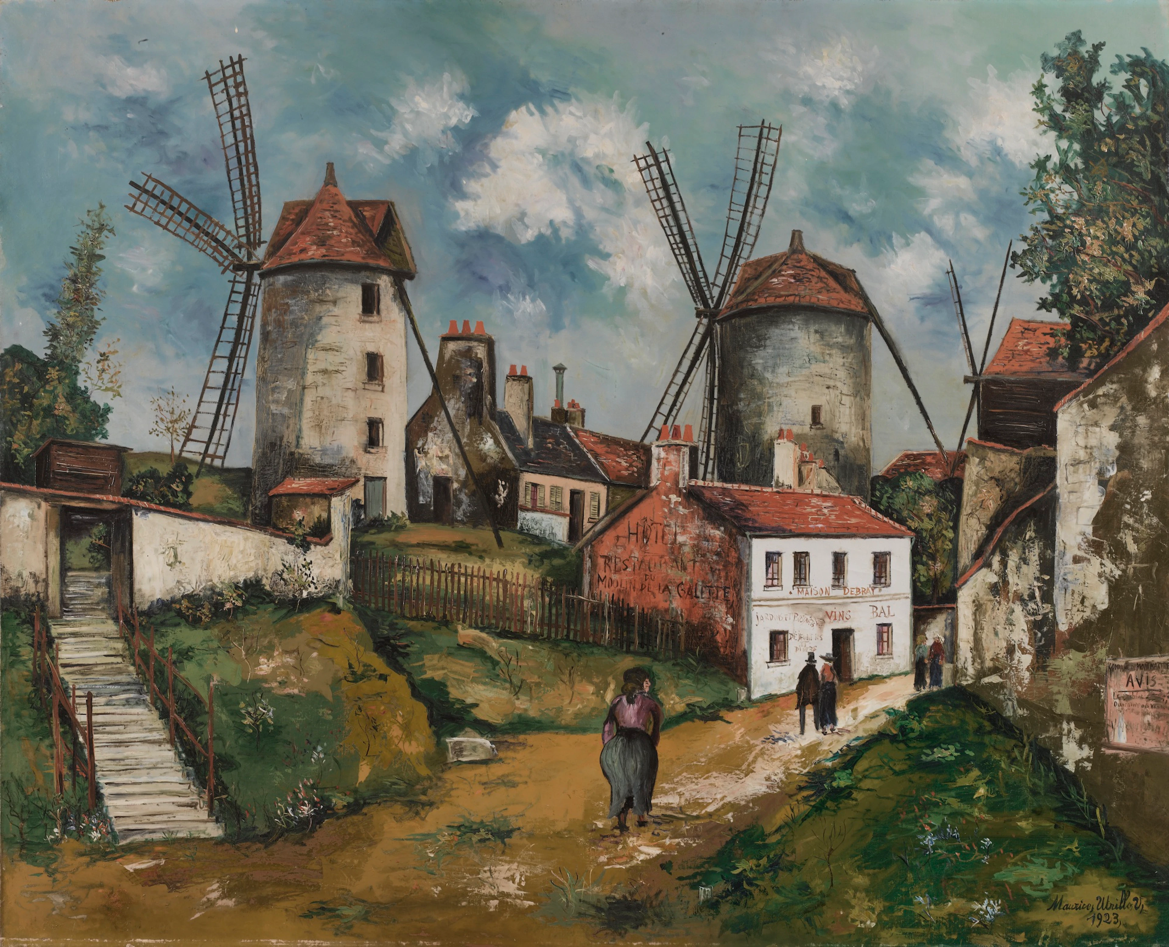 Les Anciens moulins de Montmartre et la ferme Debray