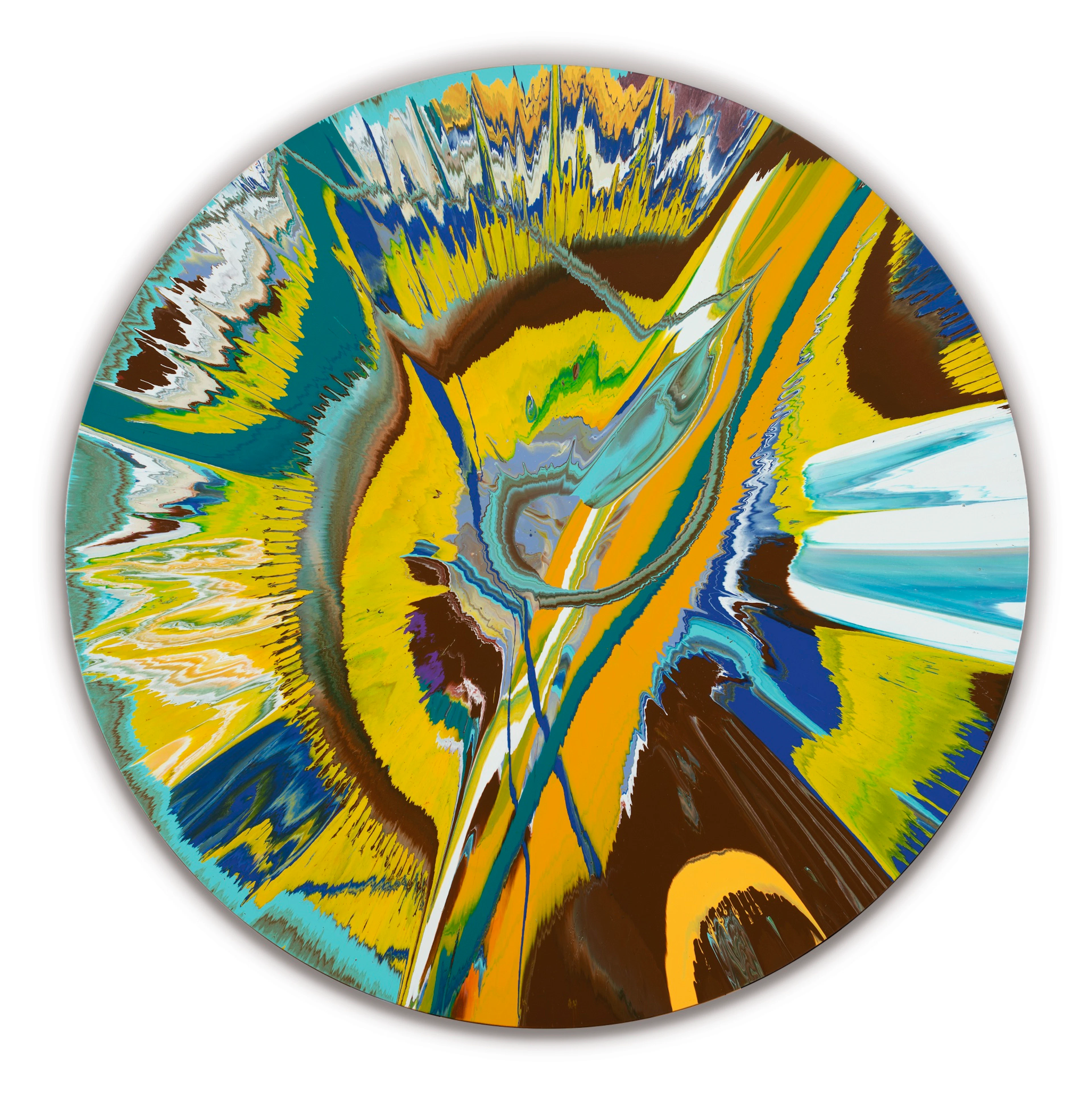 Beautiful bum runs painting