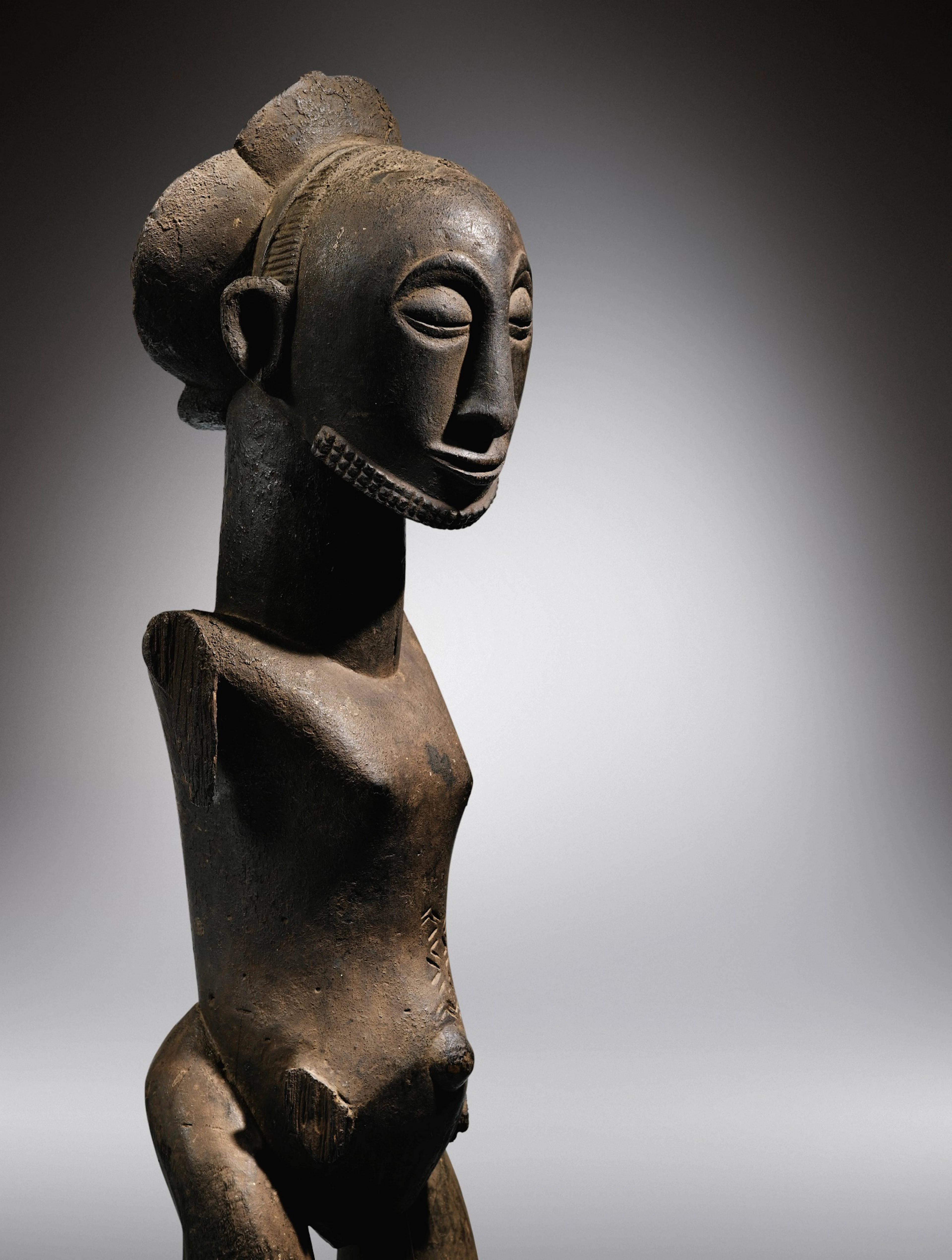 Statue, hemba, république démocratique du congo