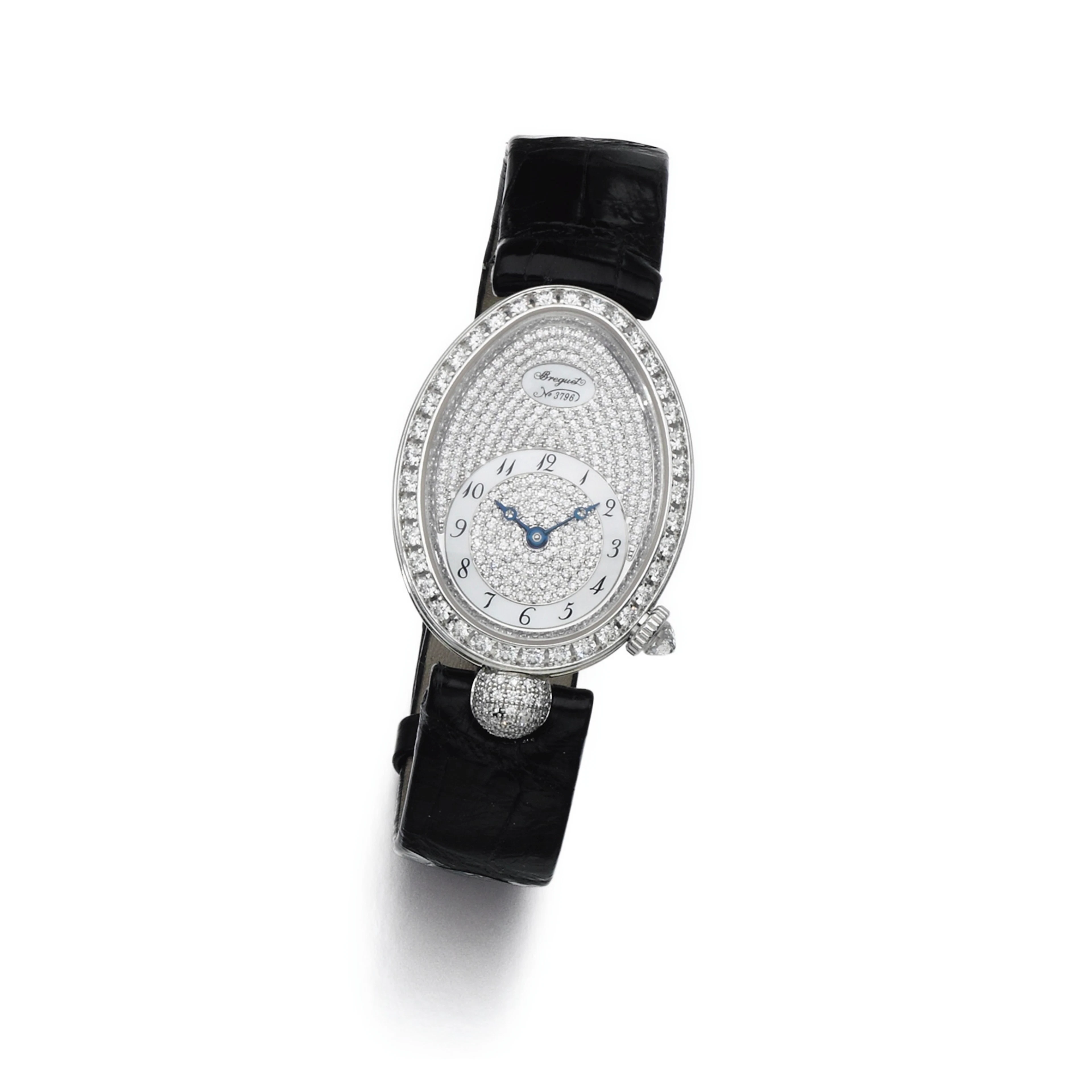 Lady's diamond wristwatch, 'reine de naples', breguet