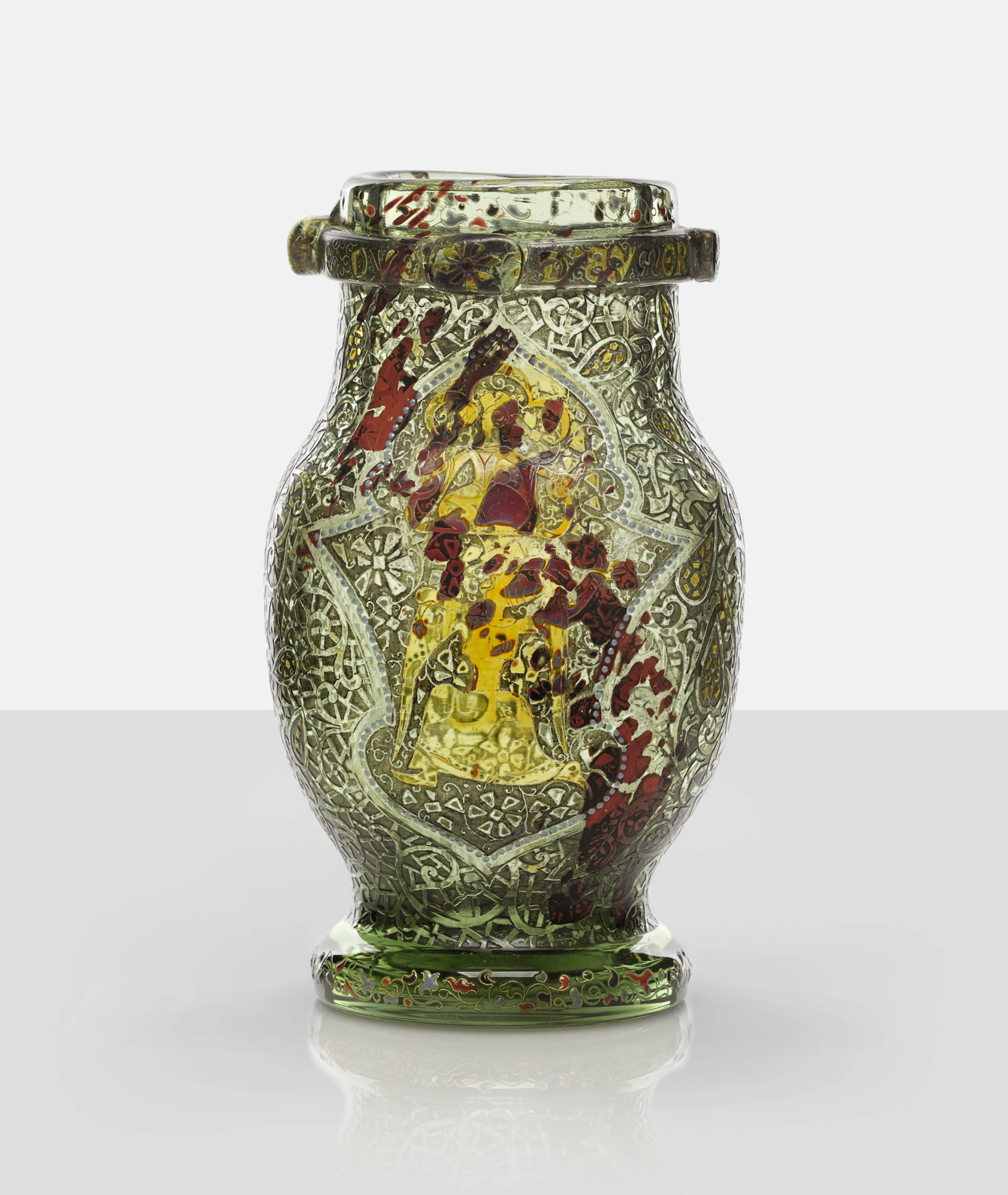 N'est sortilege que d'aymer vase parlant, circa 1884-1889