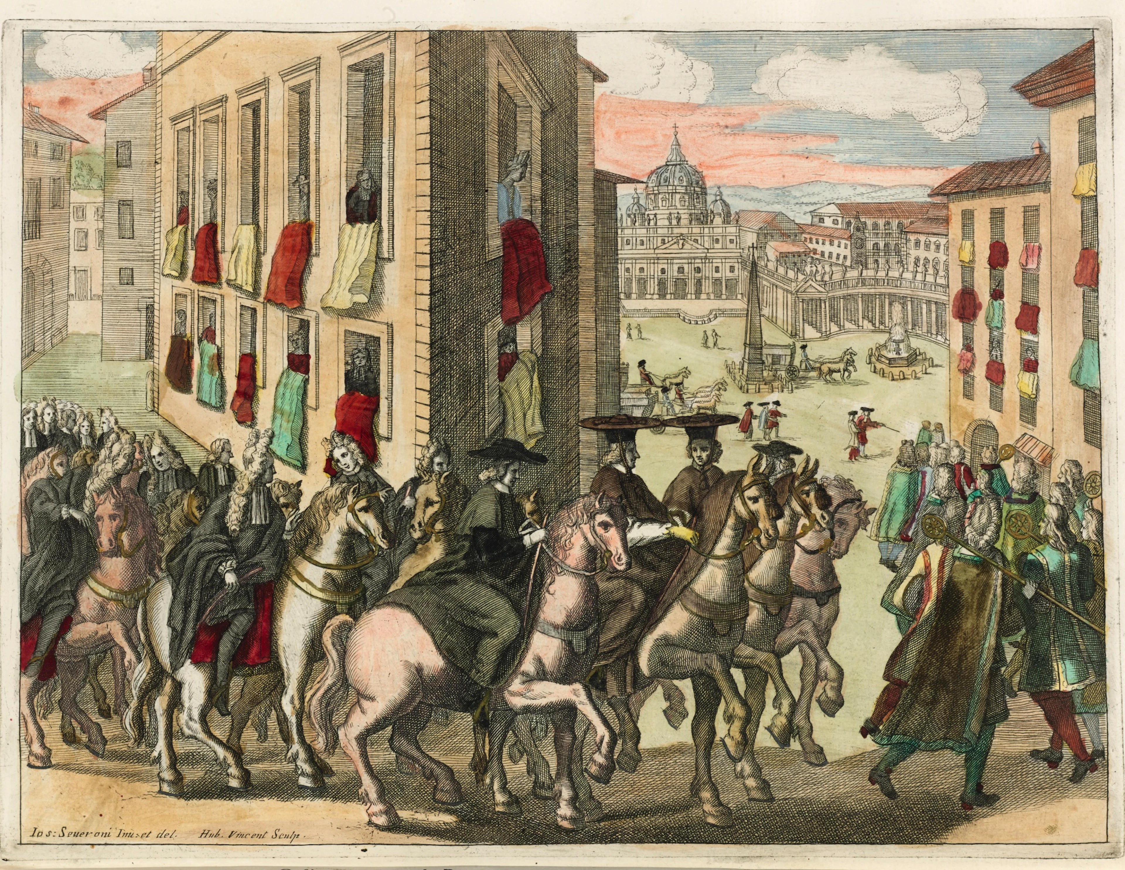 Il tribunale della S. Rota romana. Roma : [Rocco] Bernabò, 1717