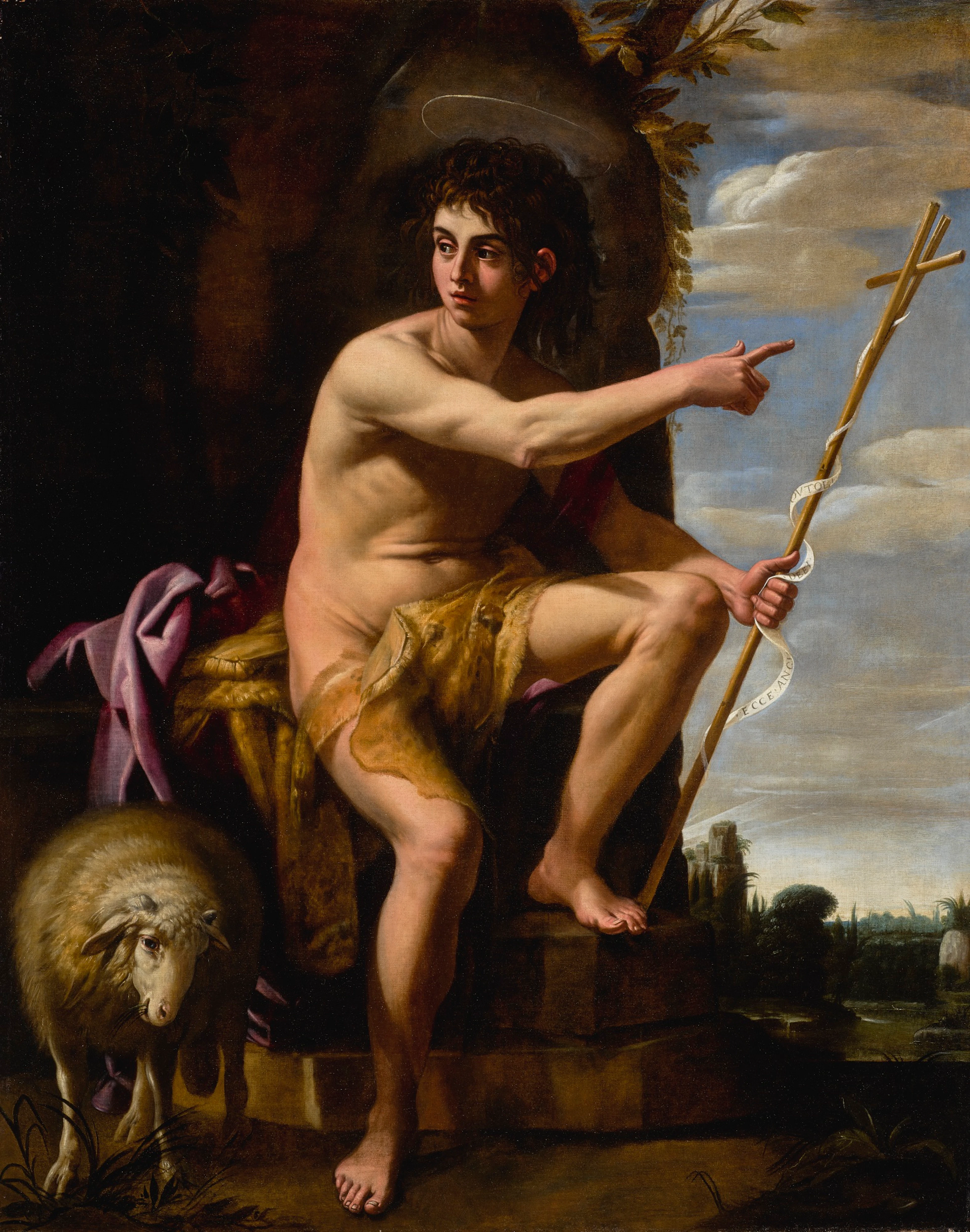 Saint John the Baptist in the wilderness