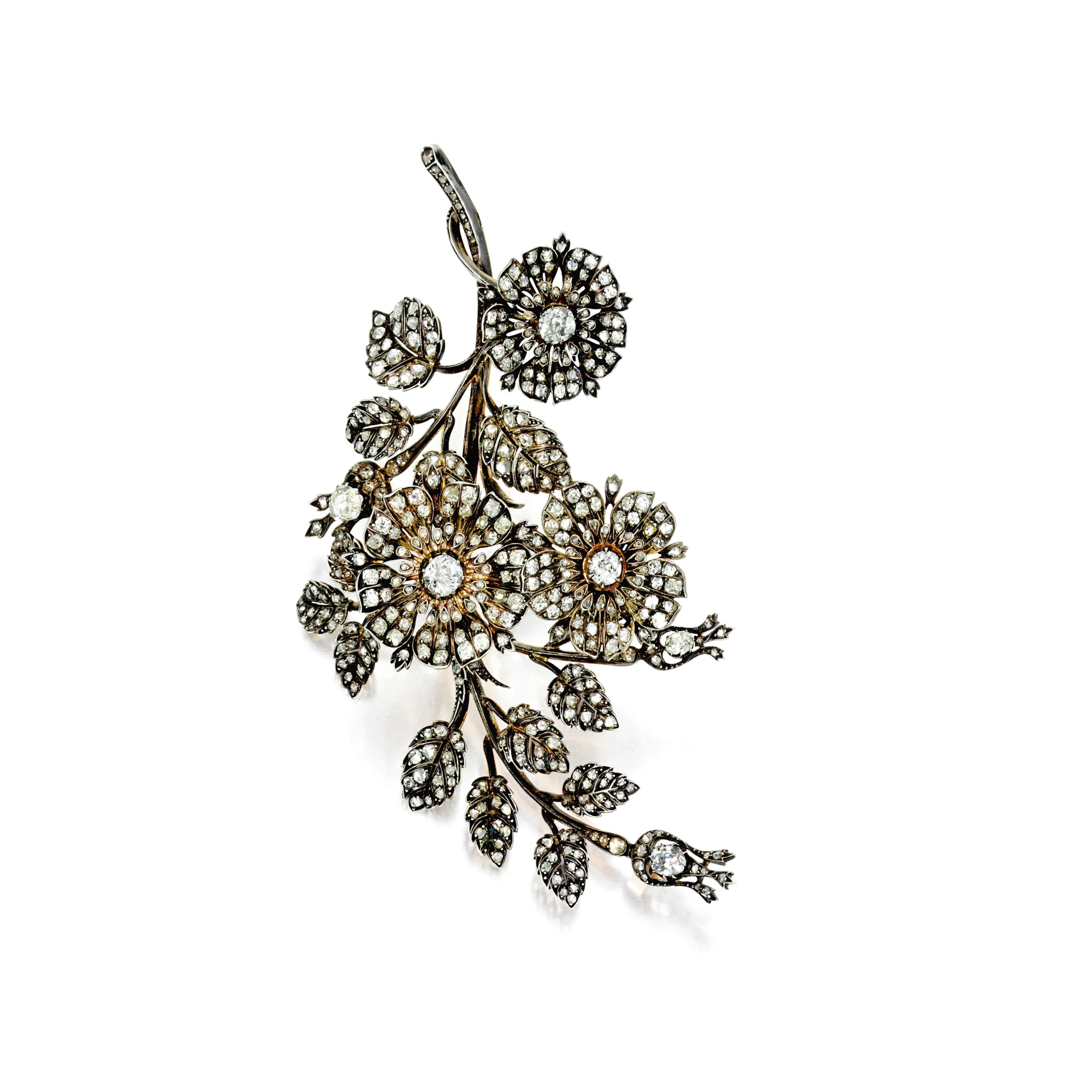 Diamond corsage ornament, alphonse fouquet, france