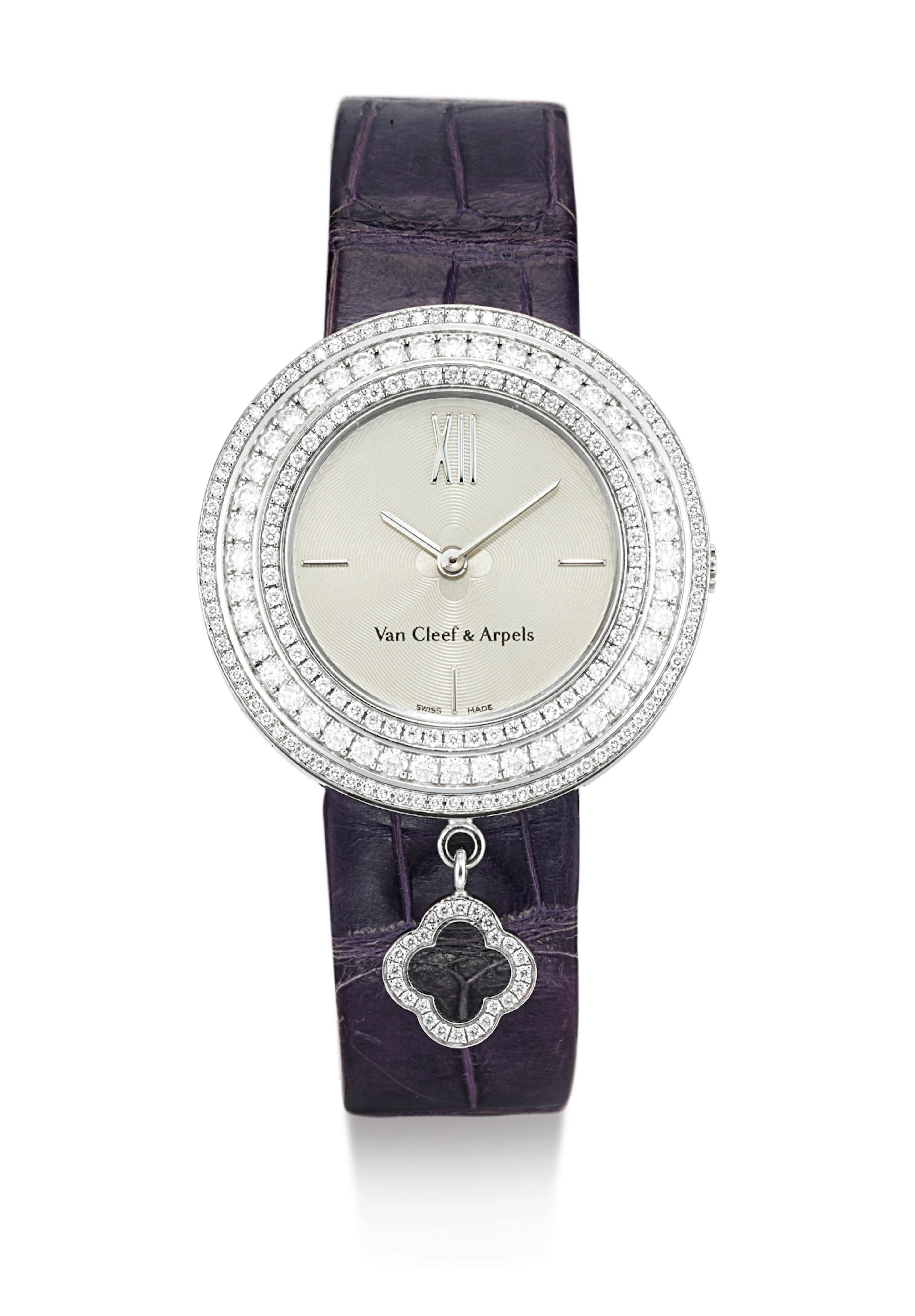WHITE GOLD AND DIAMOND-SET WRISTWATCHCASE 3572114 CHARMS CIRCA 2015