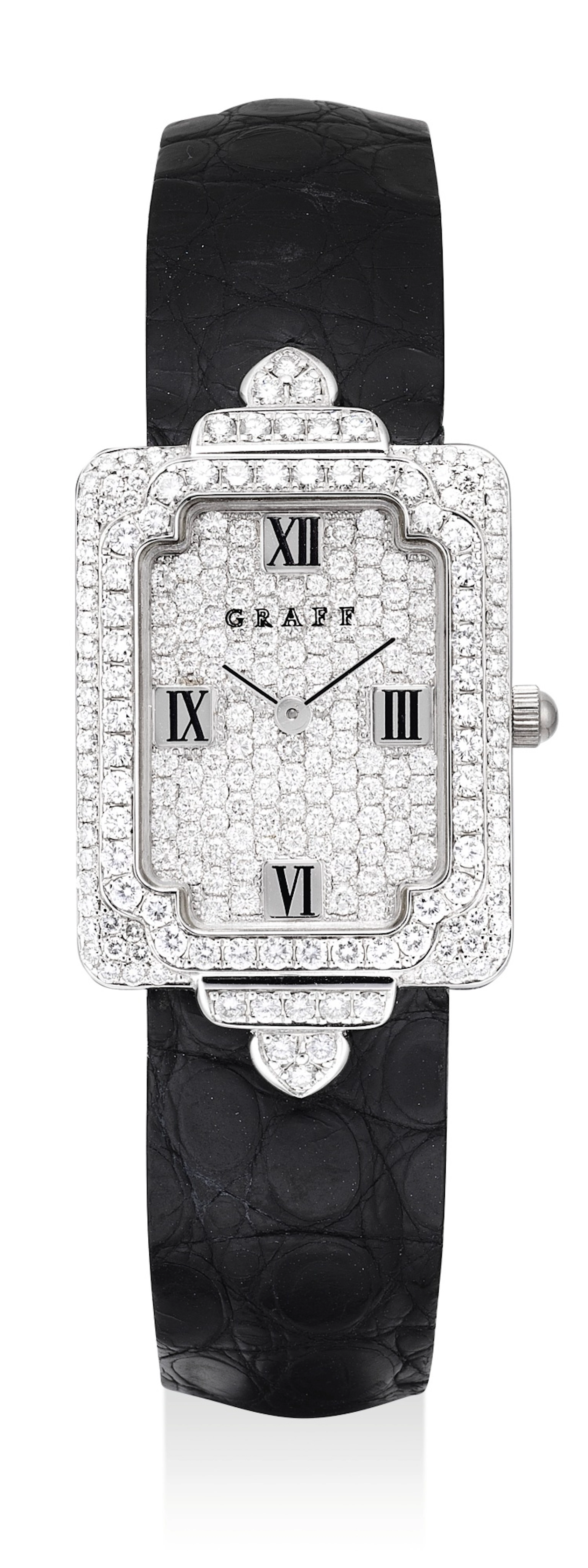 Gvxa white gold and diamond-set wristwatch, circa 2000