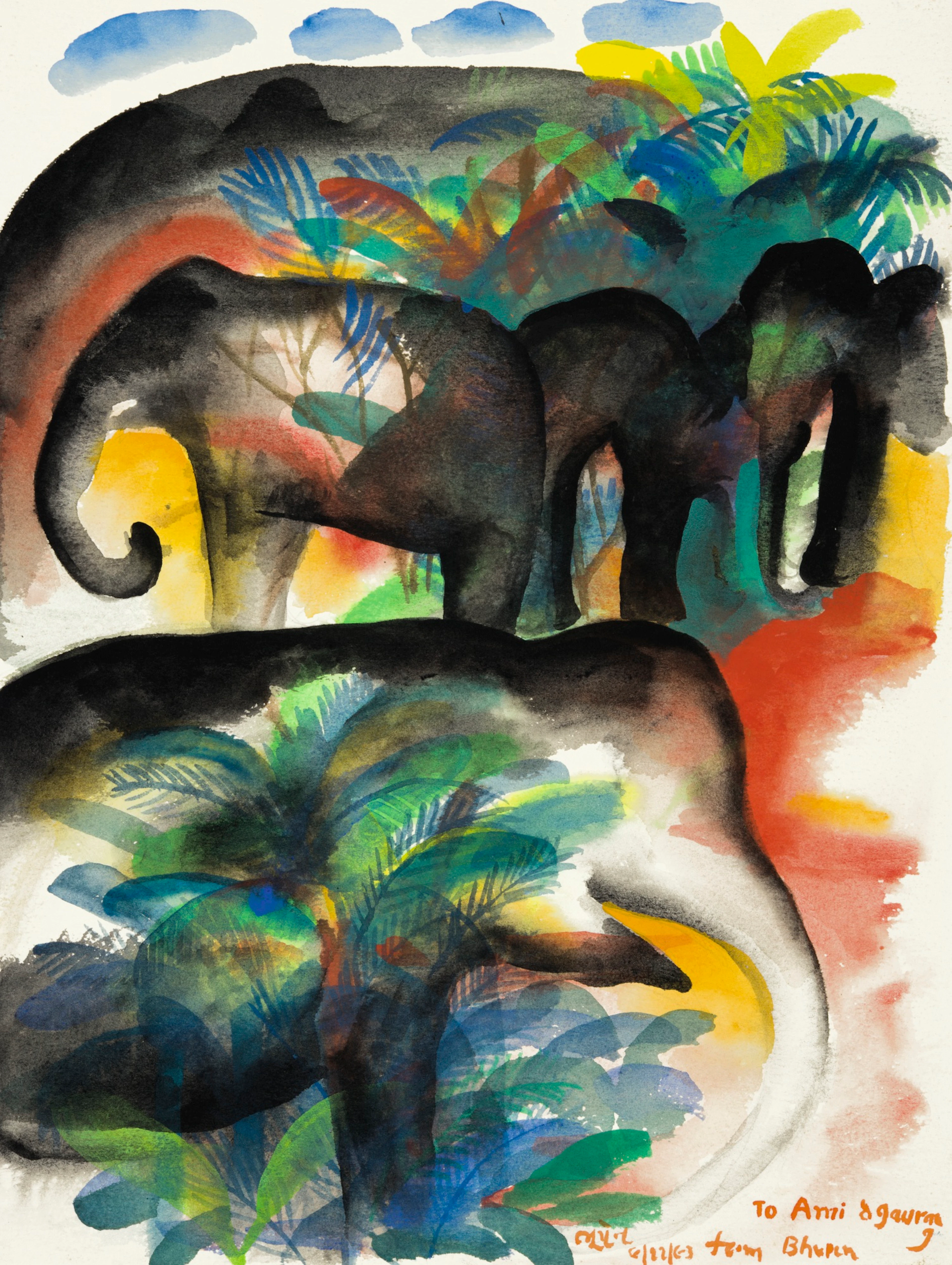 Untitled (Elephants)