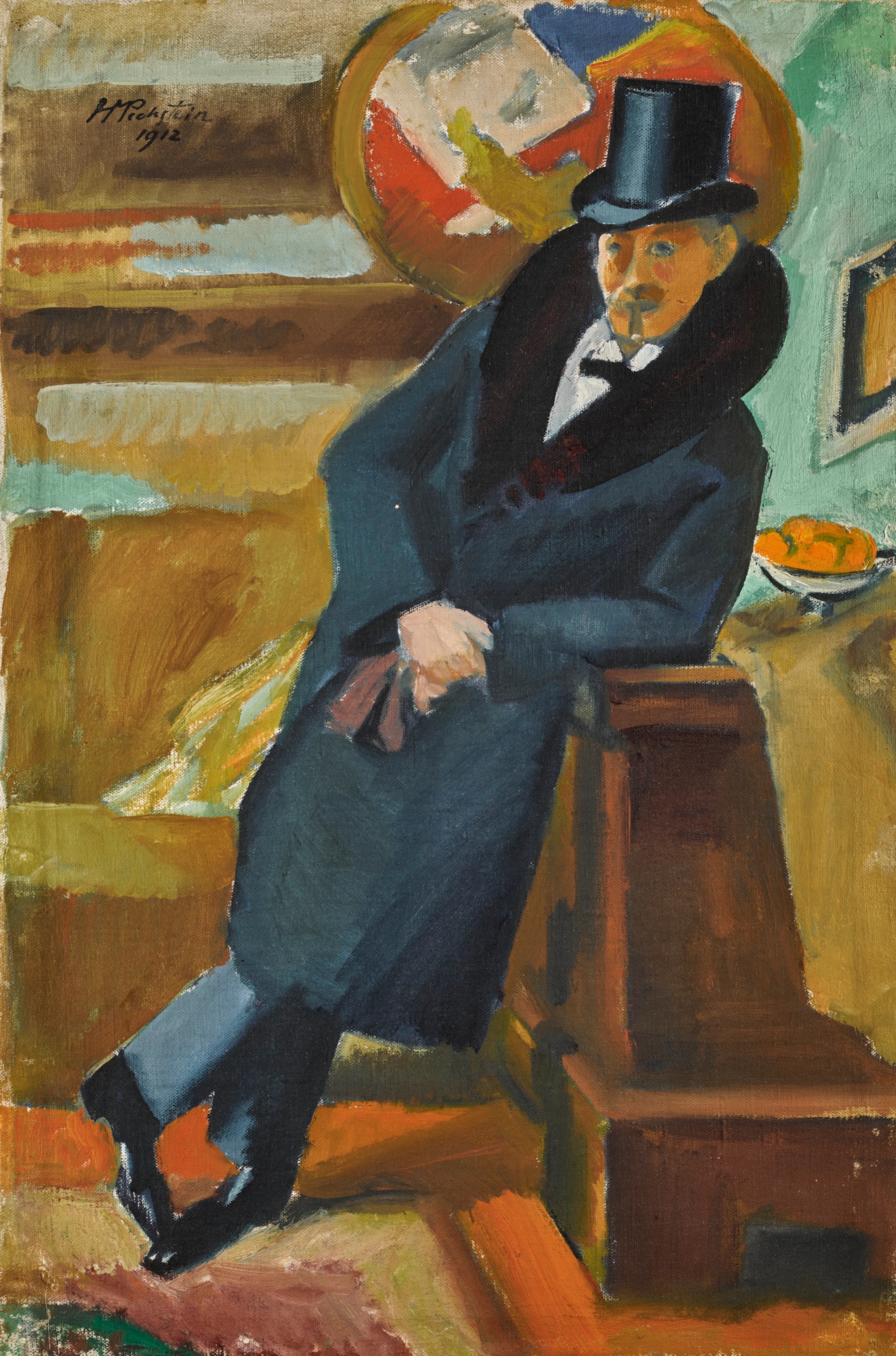 Männerbildnis: Bruno Schneidereit (Portrait of a Man: Bruno Schneidereit)