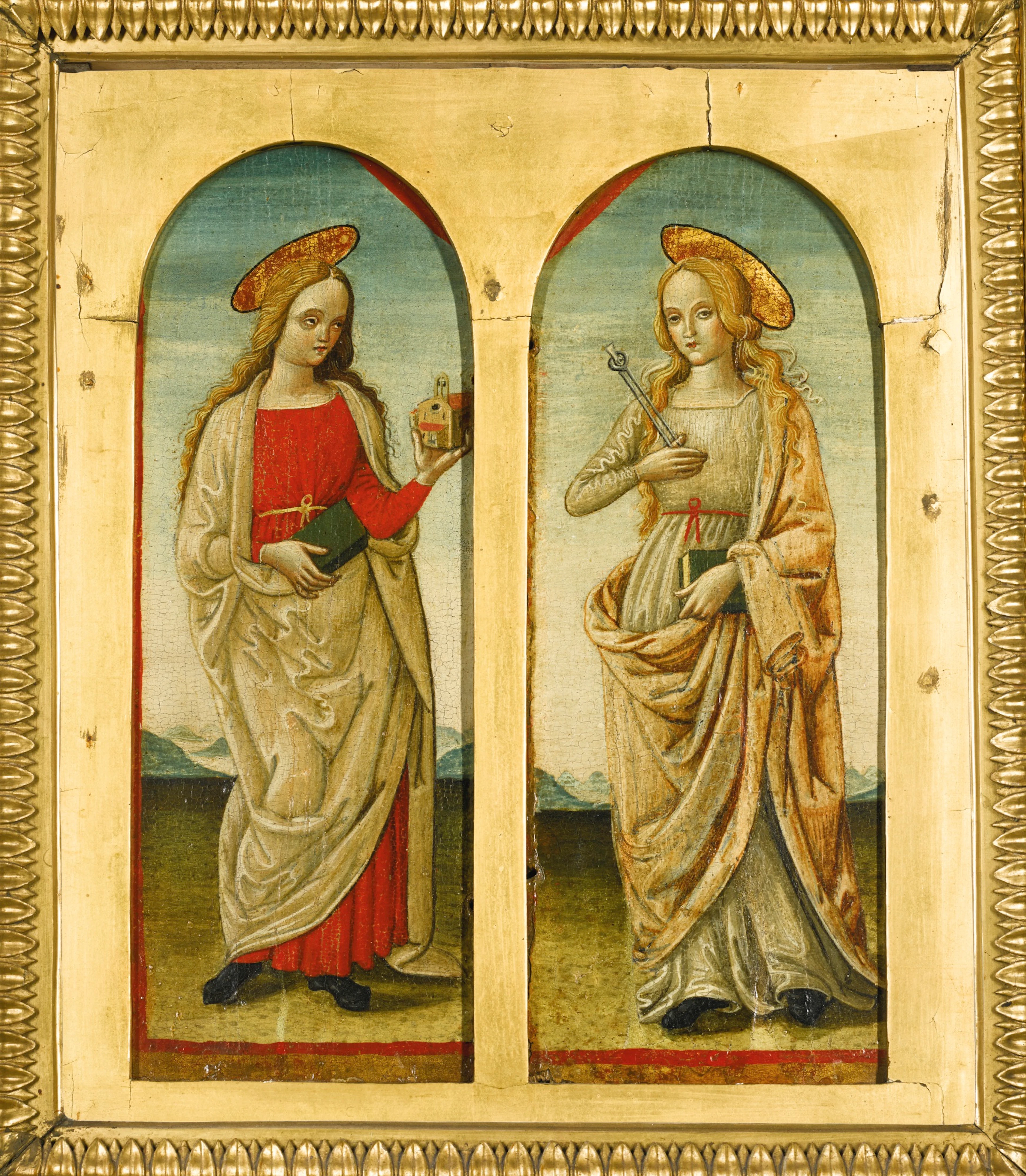 Saint Barbara and Saint Apollonia