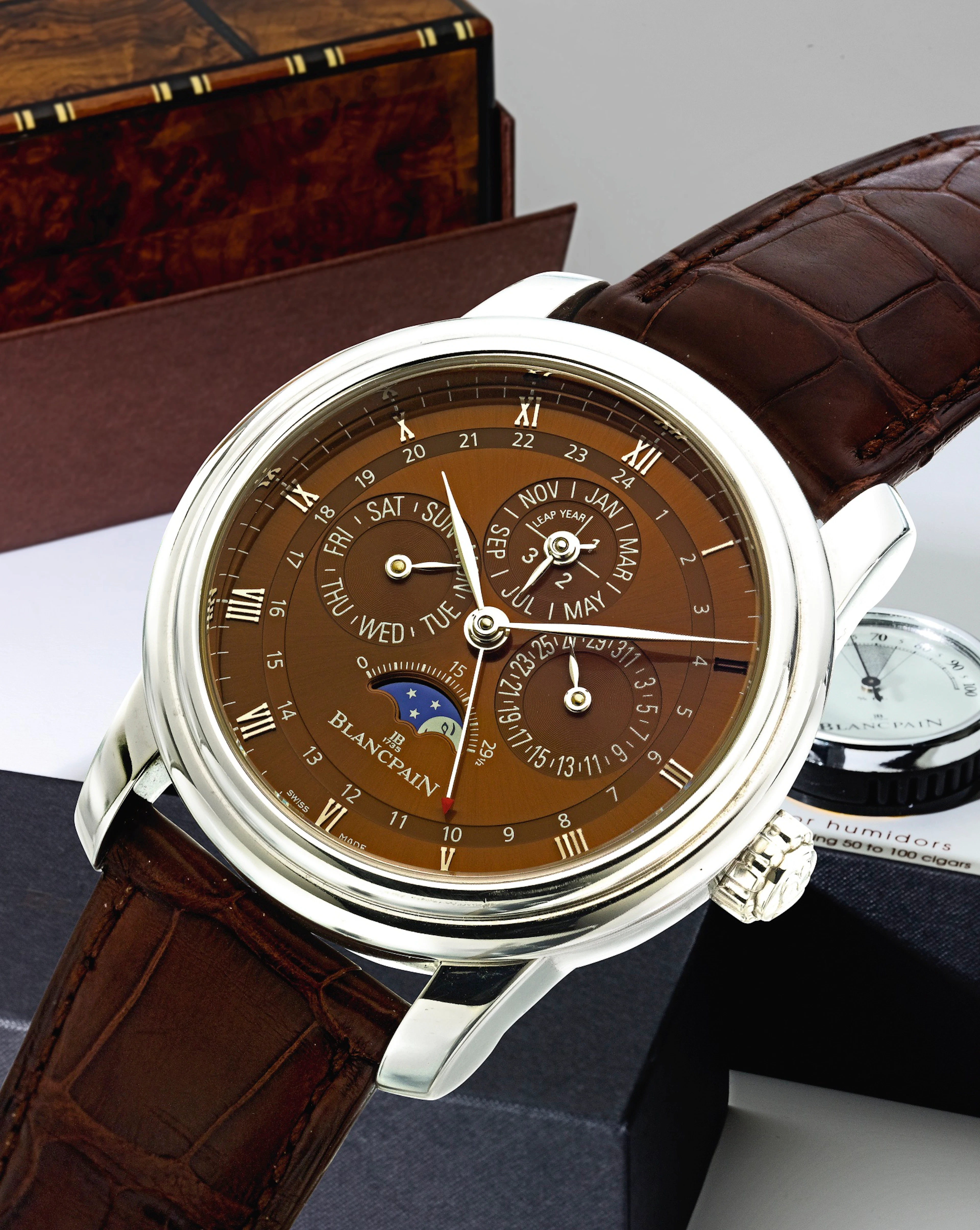 Le brassus quantieme perpetuel gmt havana ref 4277a...