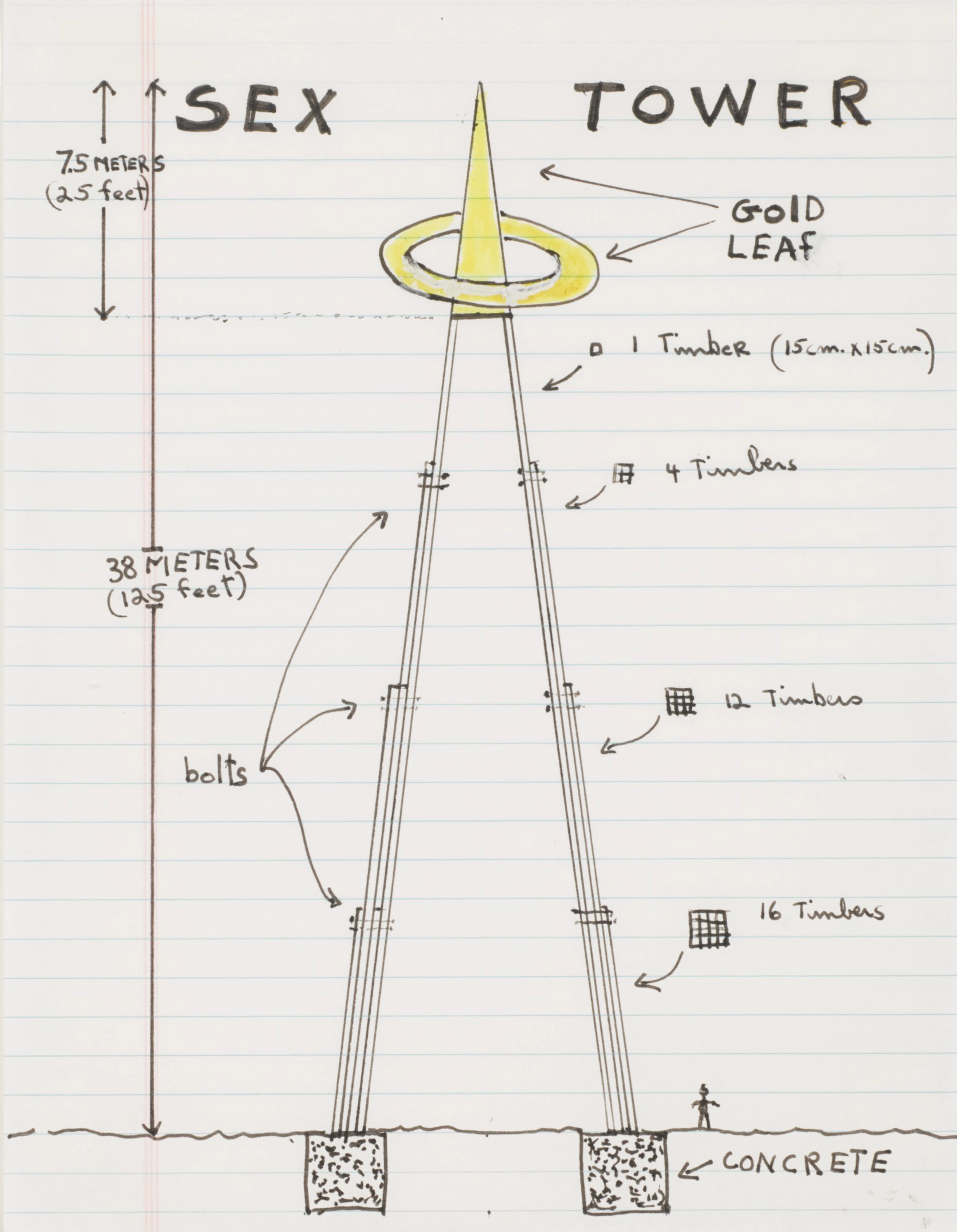Chris burden | sex tower