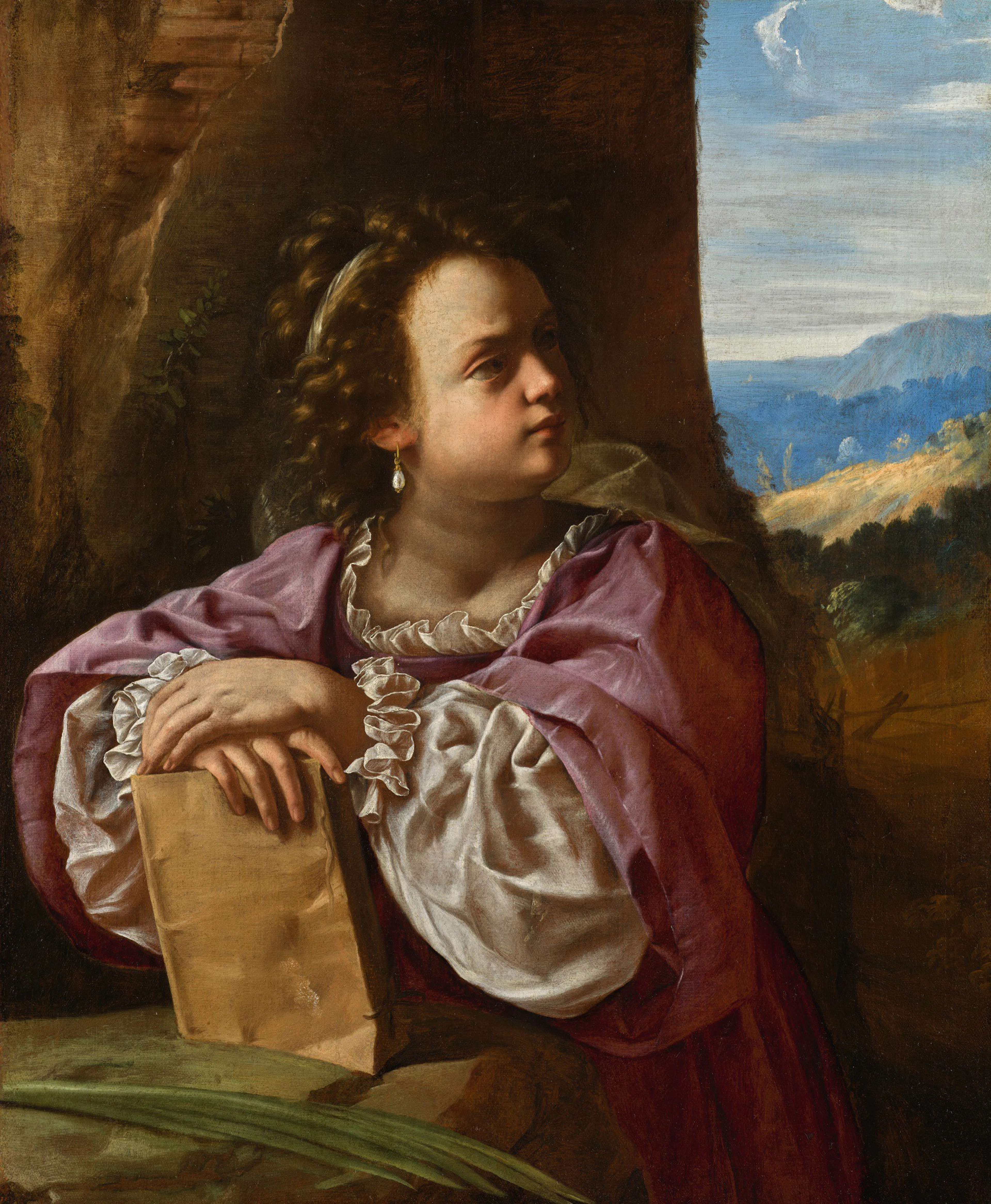 ARTEMISIA GENTILESCHI | A female martyr saint
