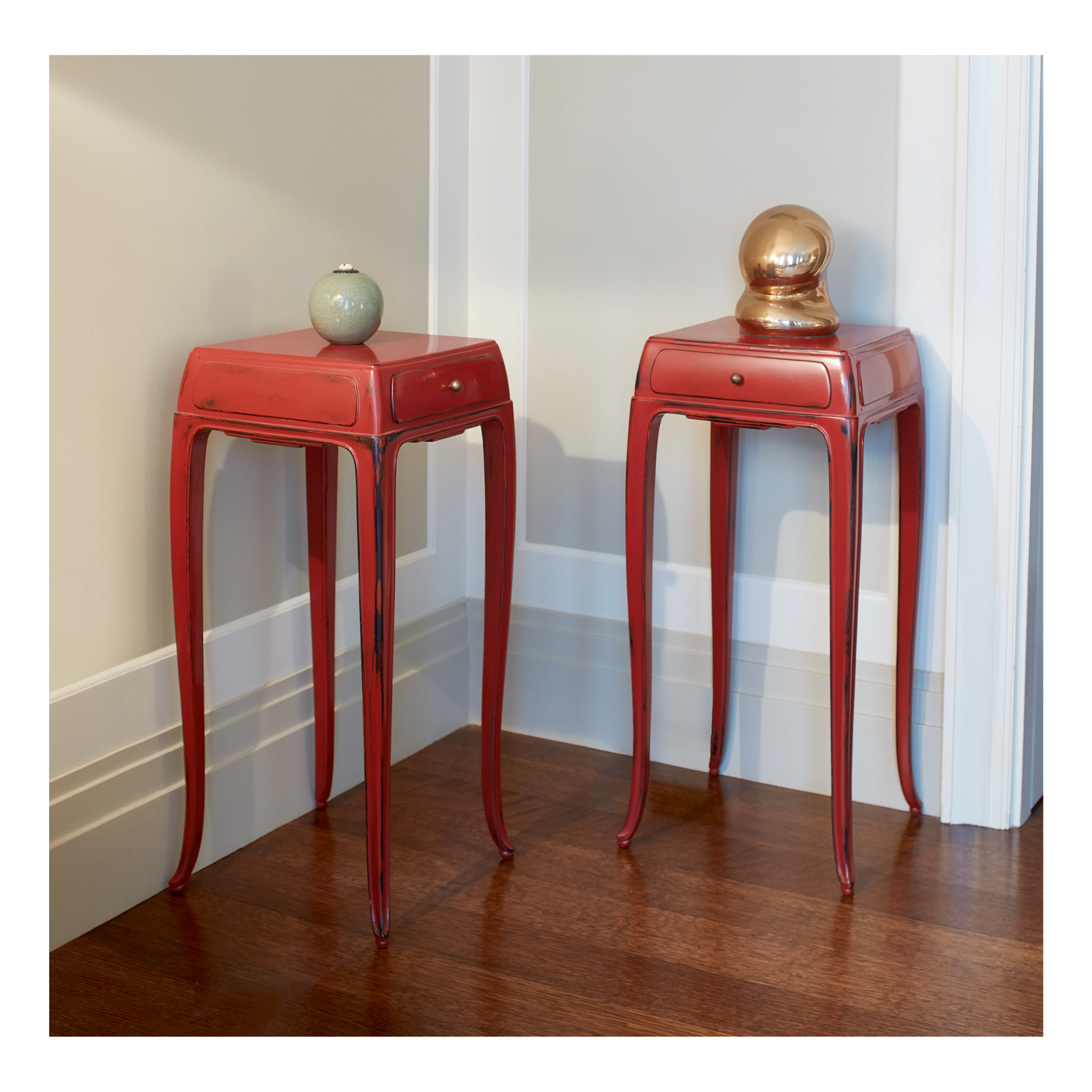 Jean dunand | pair of side tables