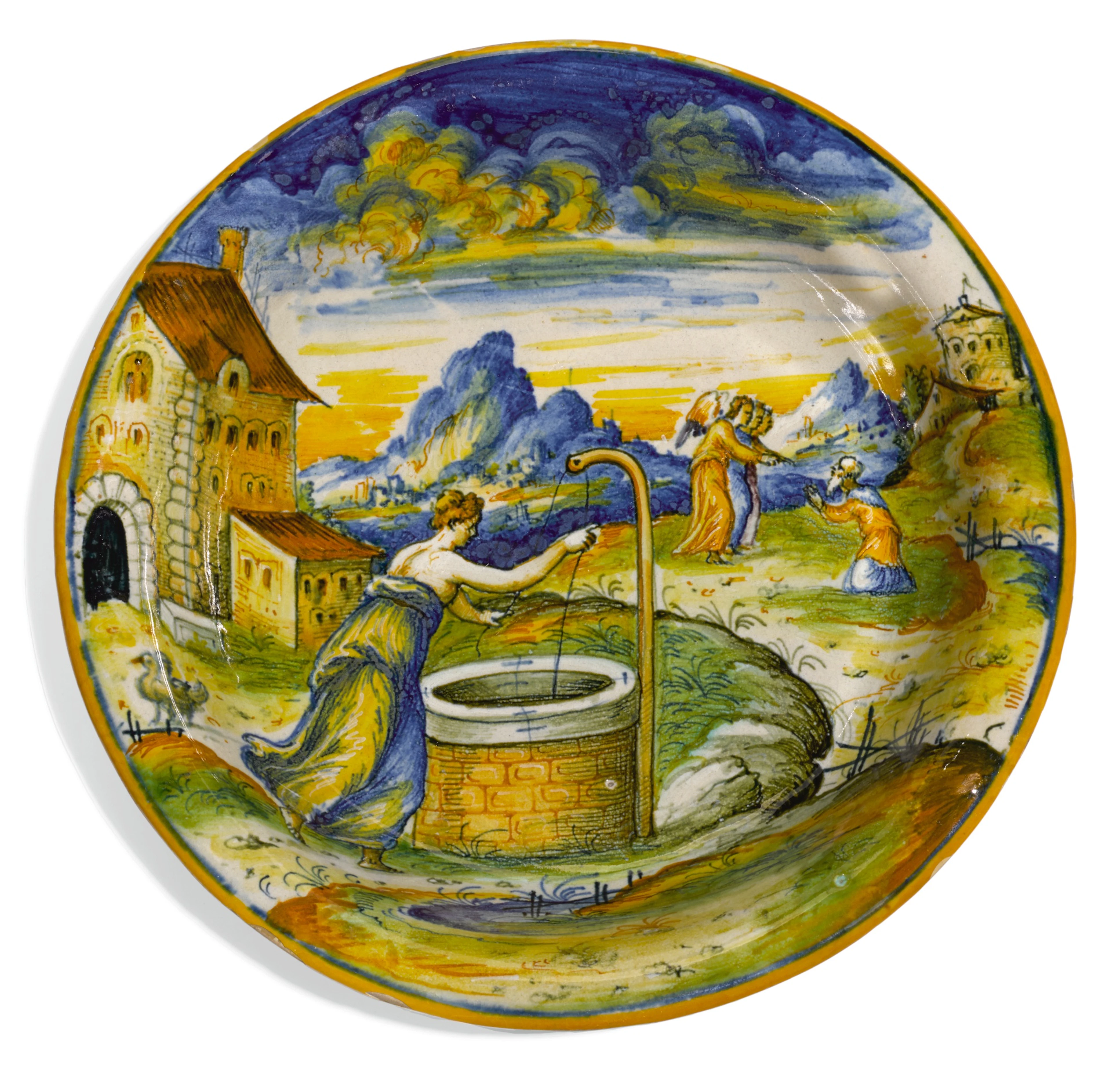 An italian maiolica istoriato bowl
