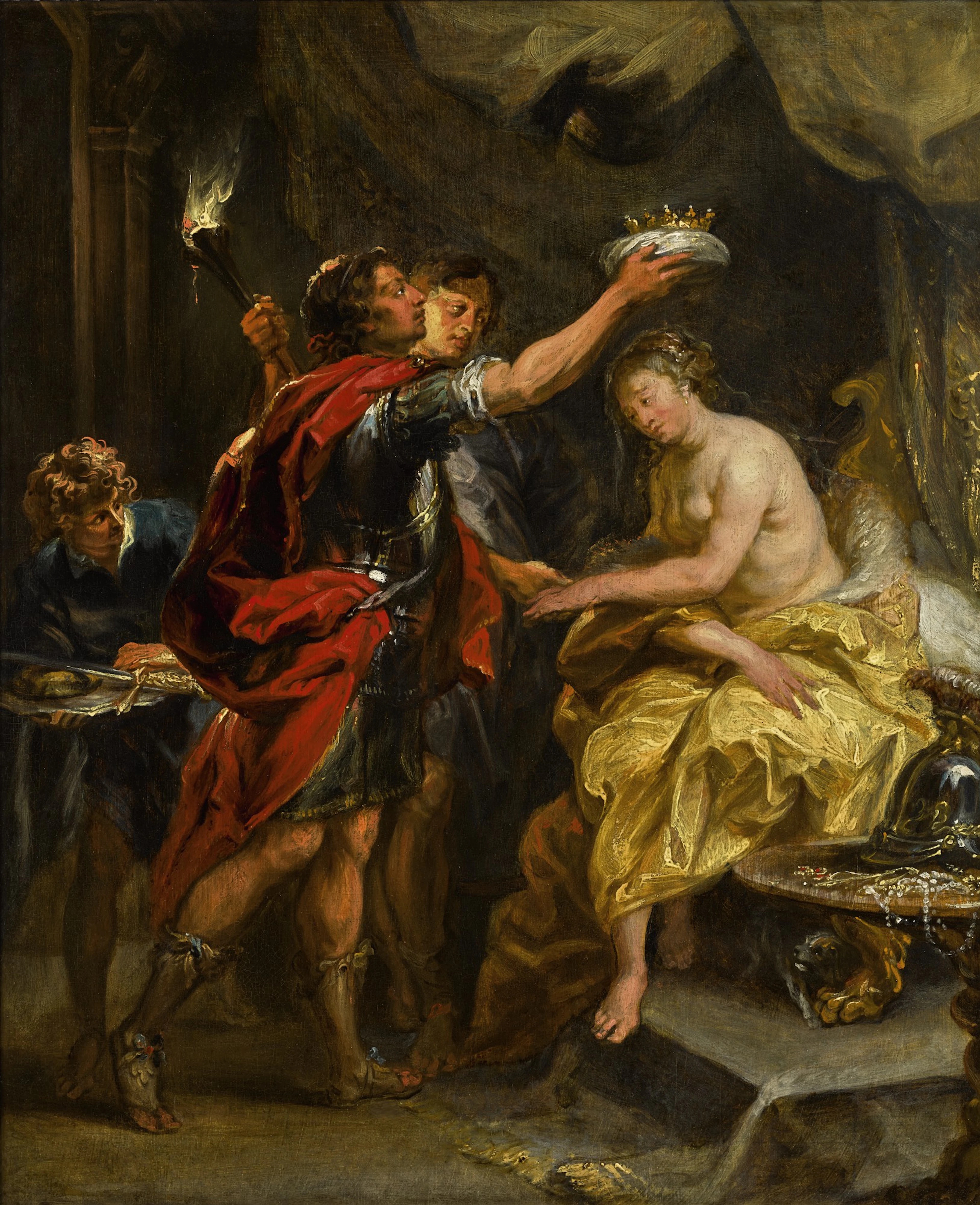 Jan boeckhorst | alexander the great crowning roxana