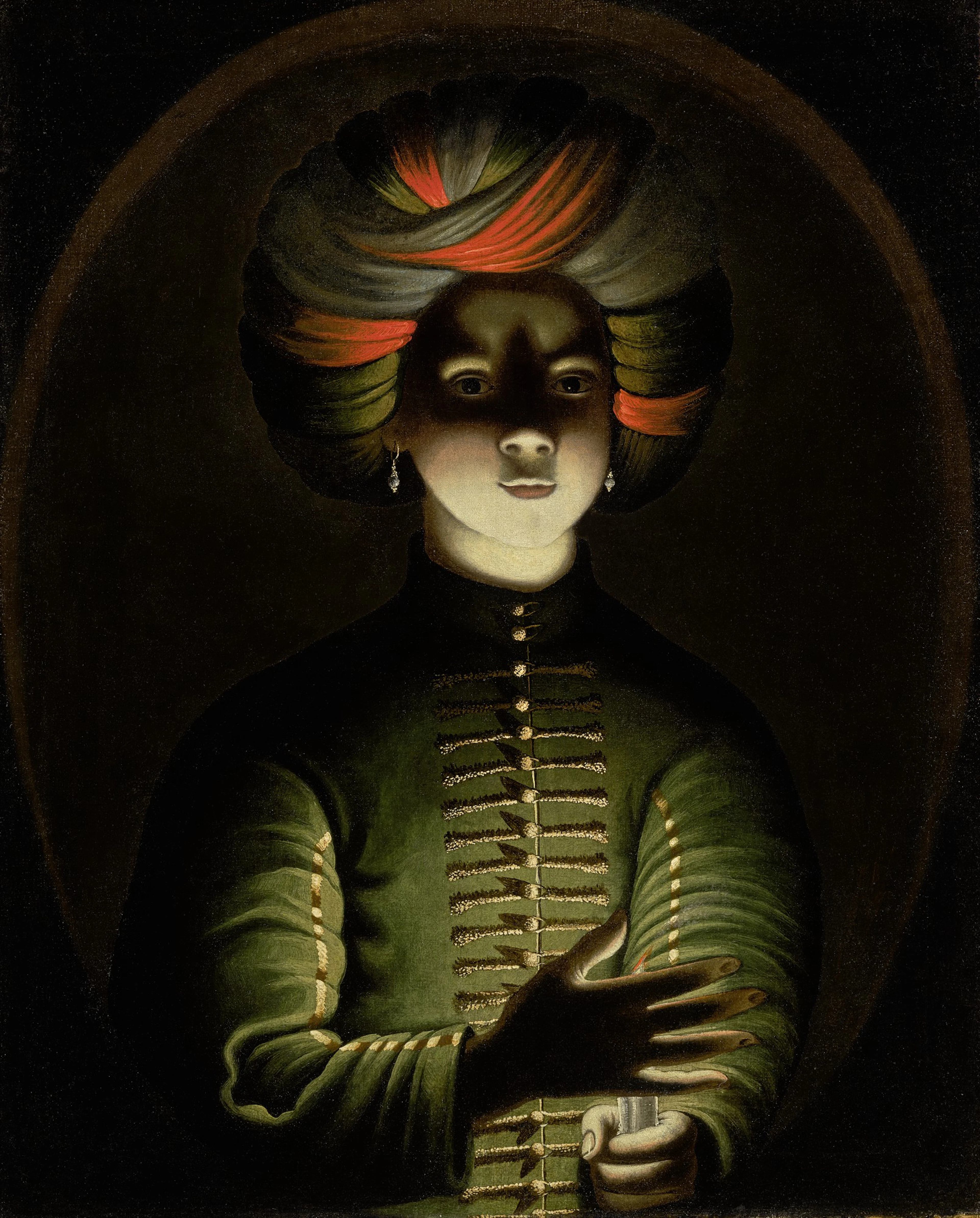 Attributed to wolfgang heimbach | young girl wearing a...