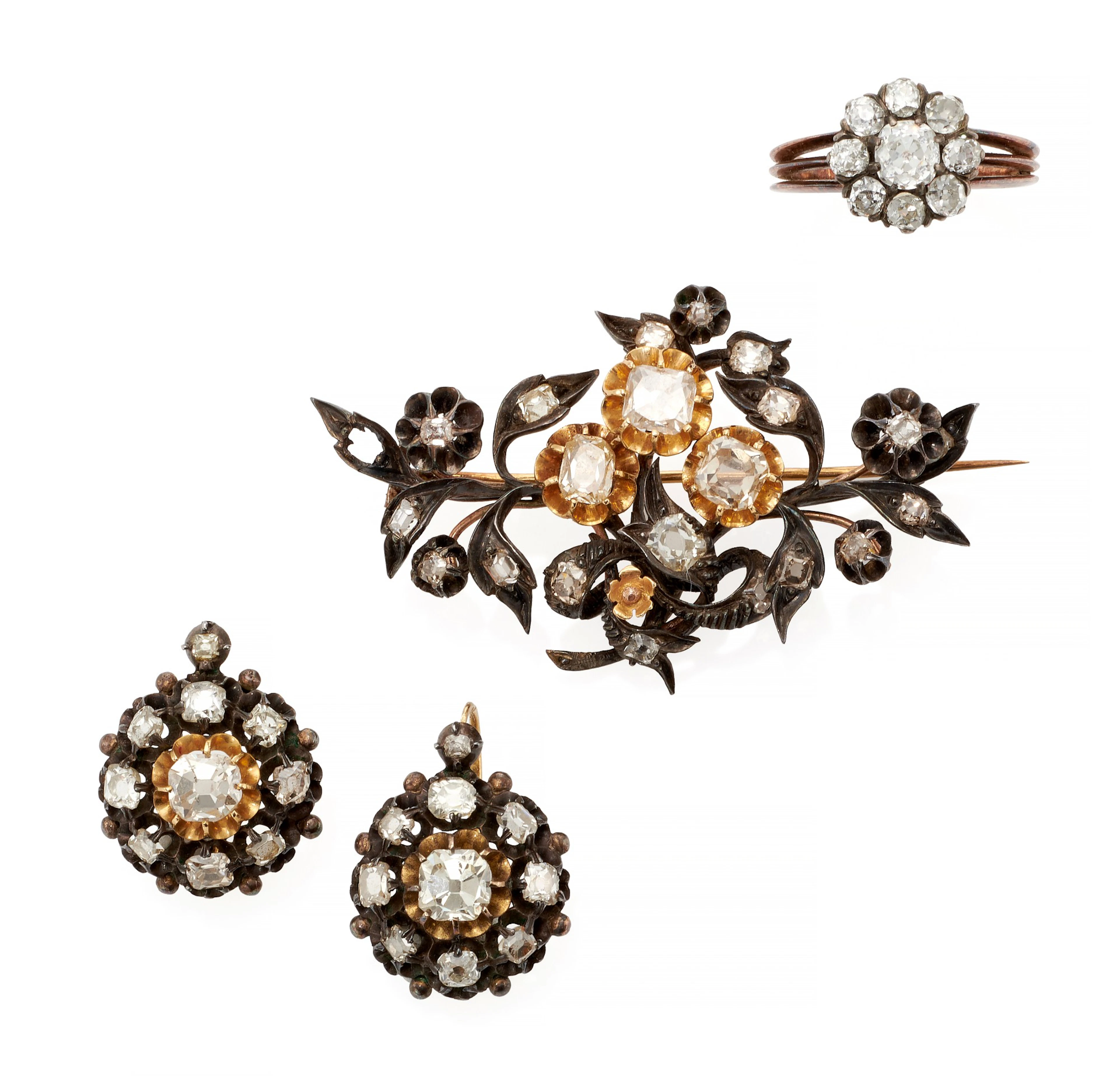 Diamond parure (parure in diamanti)